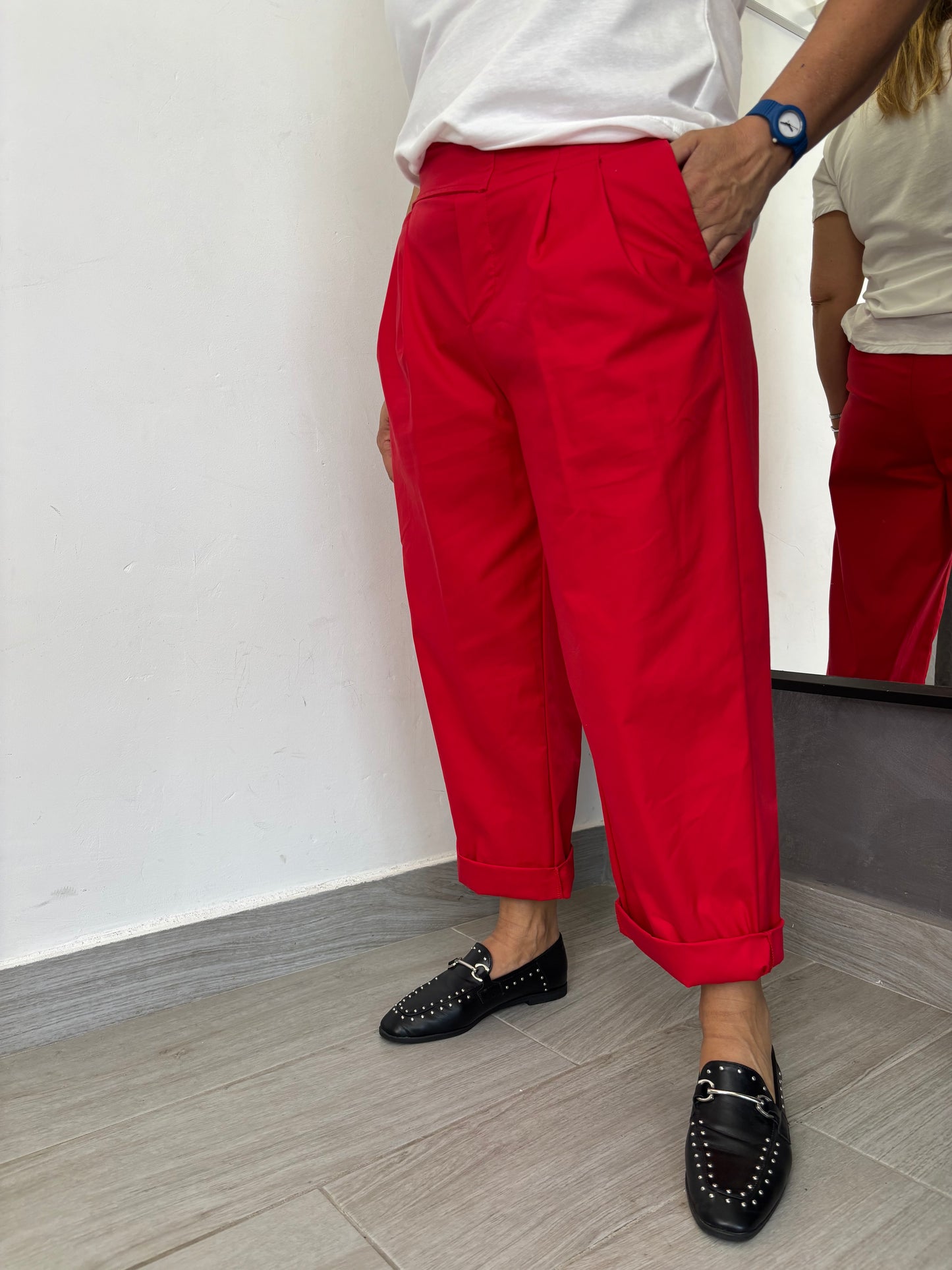 Pantalone Sun Fabiana Rosso