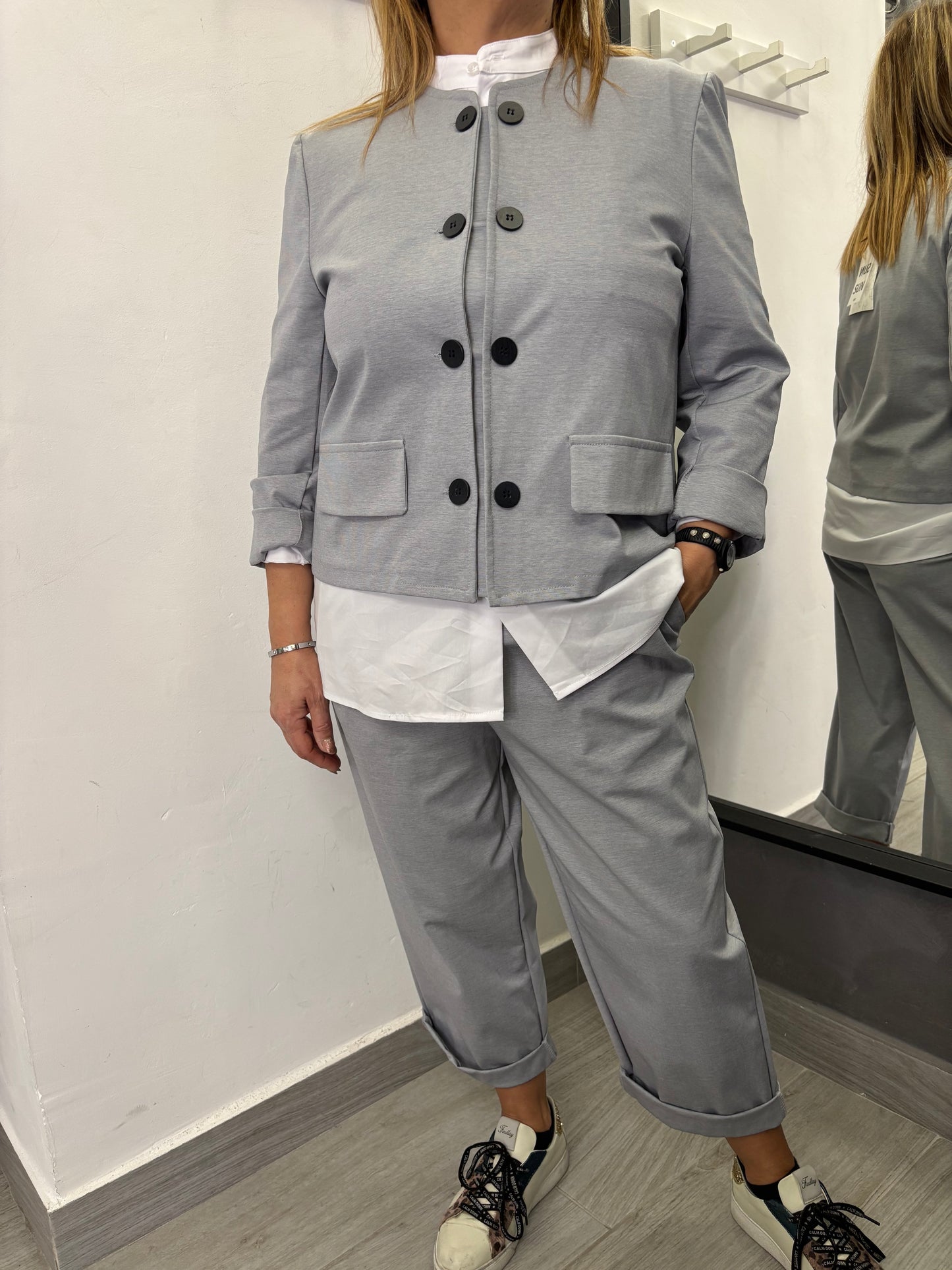 Pantalone Sun Jason Grigio Chiaro