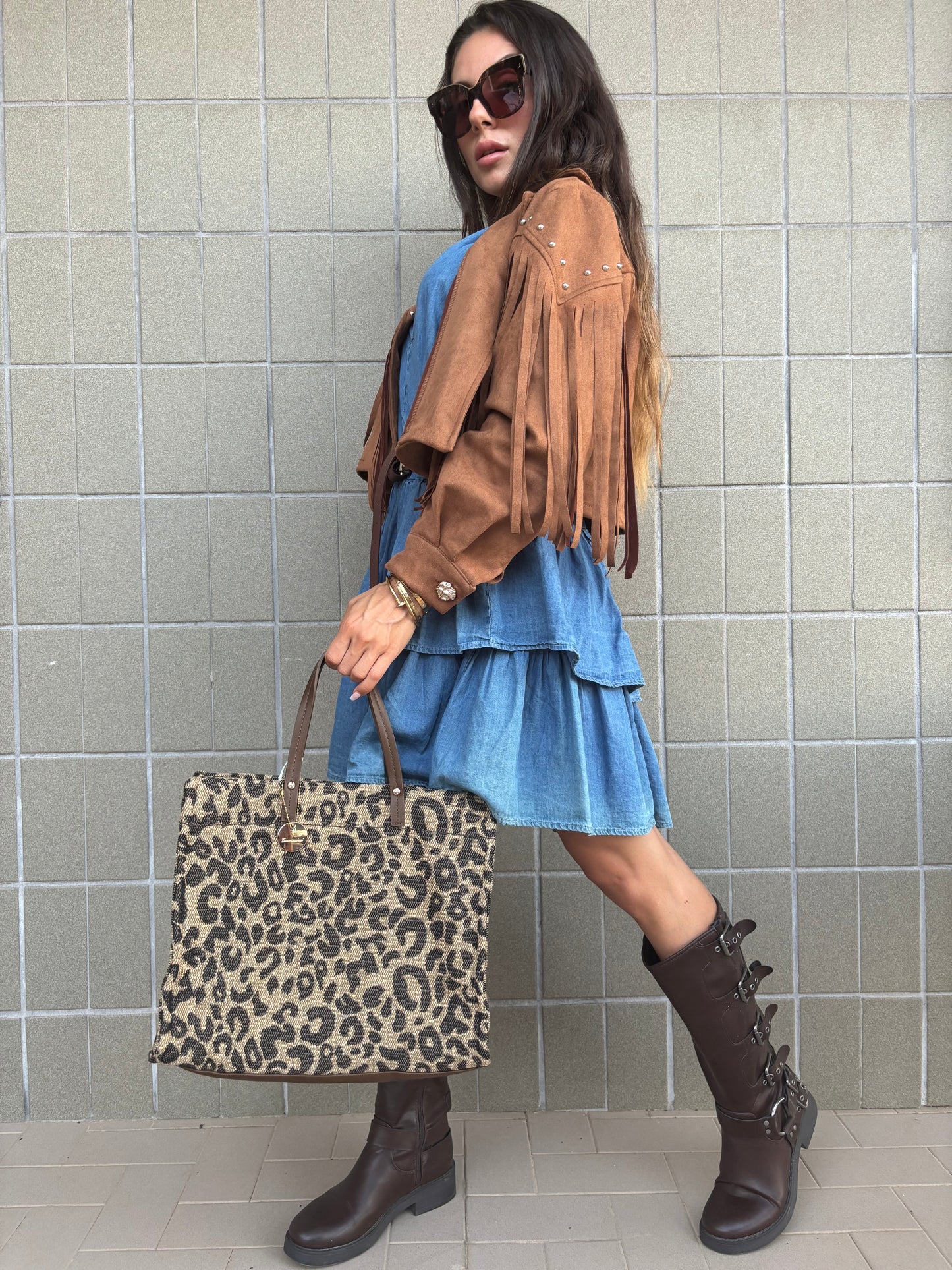 Borsa Leopardata