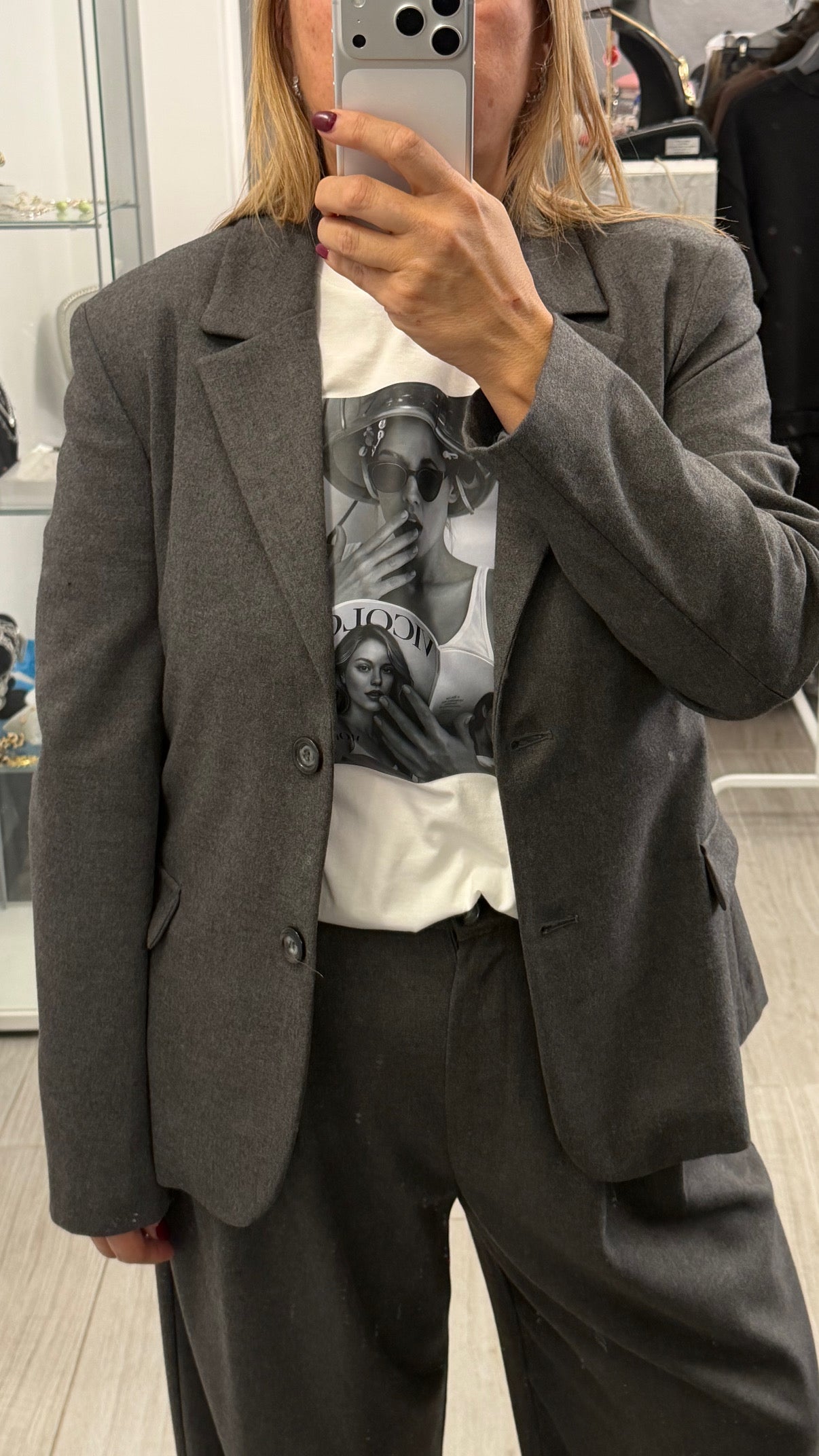 Giacca Grigia Vicolo