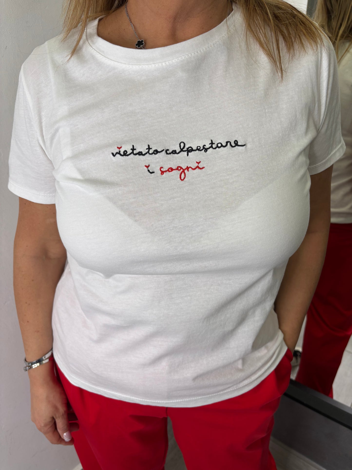 T-shirt Vietato Calpestare i Sogni