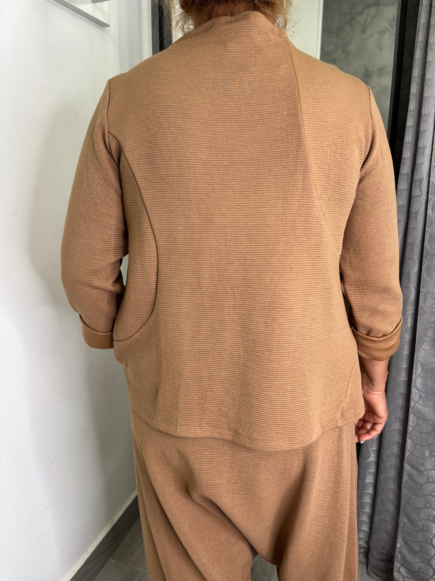 Maglia Wendy Morgan Con Tasche Cammello