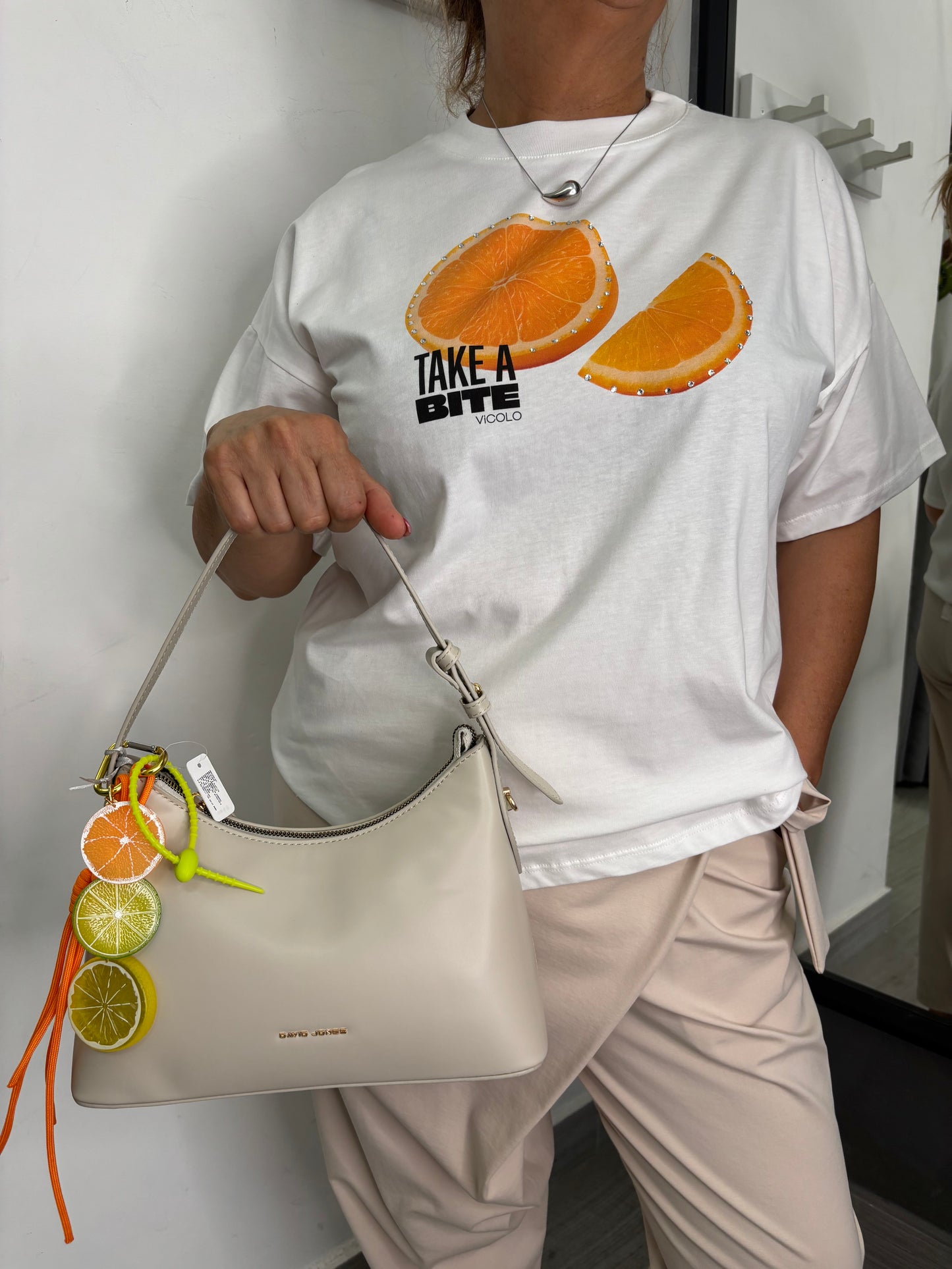 T-Shirt Arancia Vicolo
