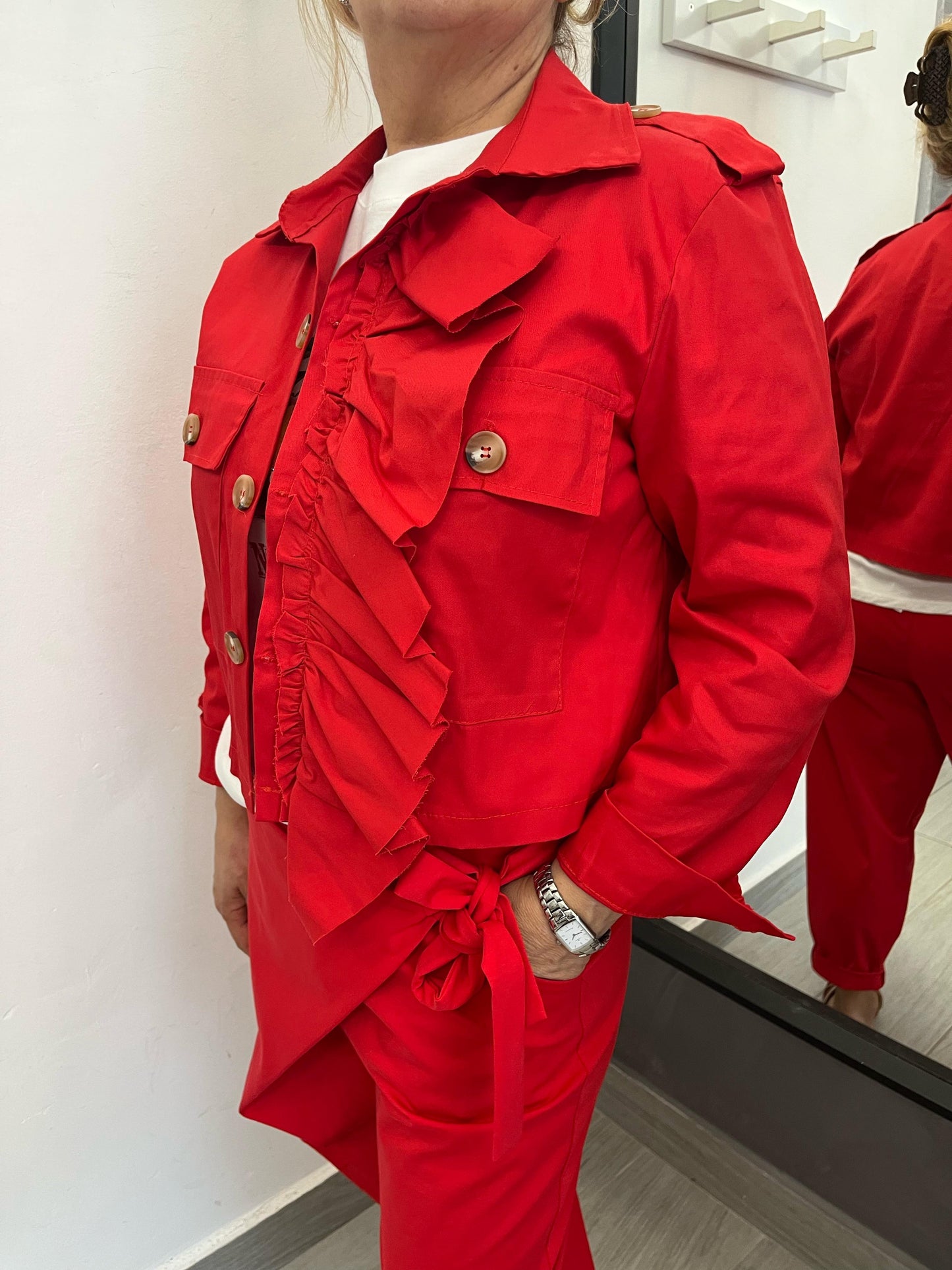 Giubbotto Rouge Rosso