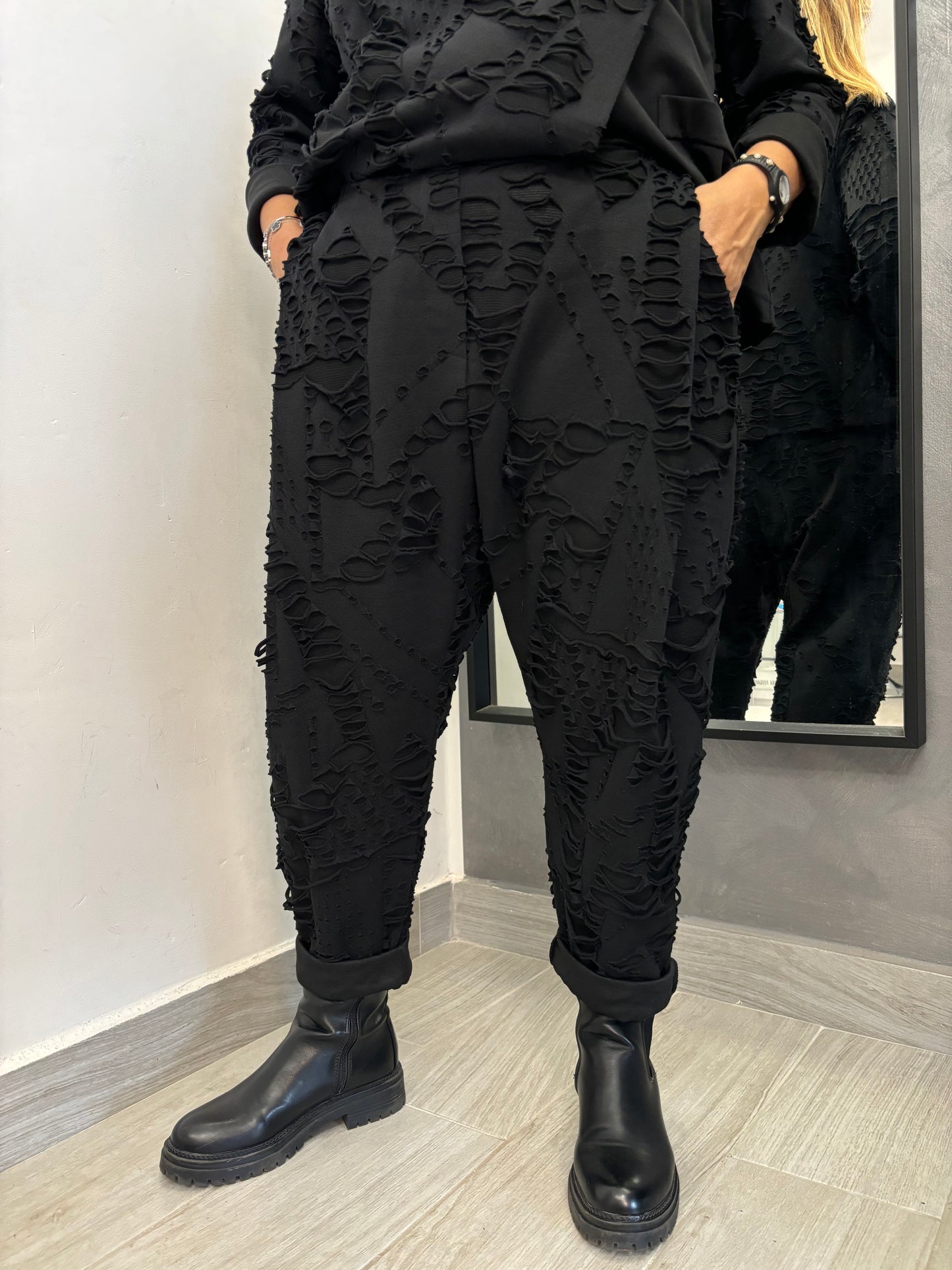 Pantalone Sun Adele Nero