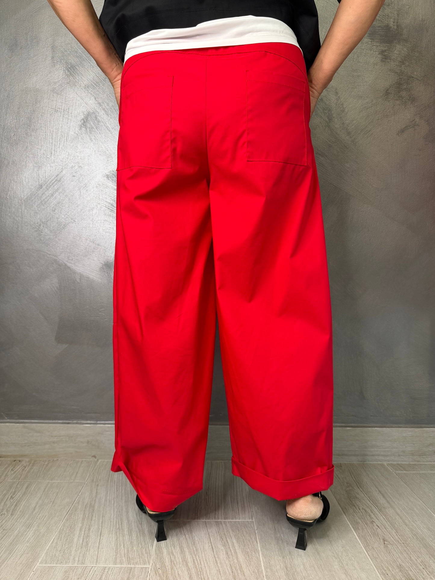 Pantalone Sun Baggy Rosso