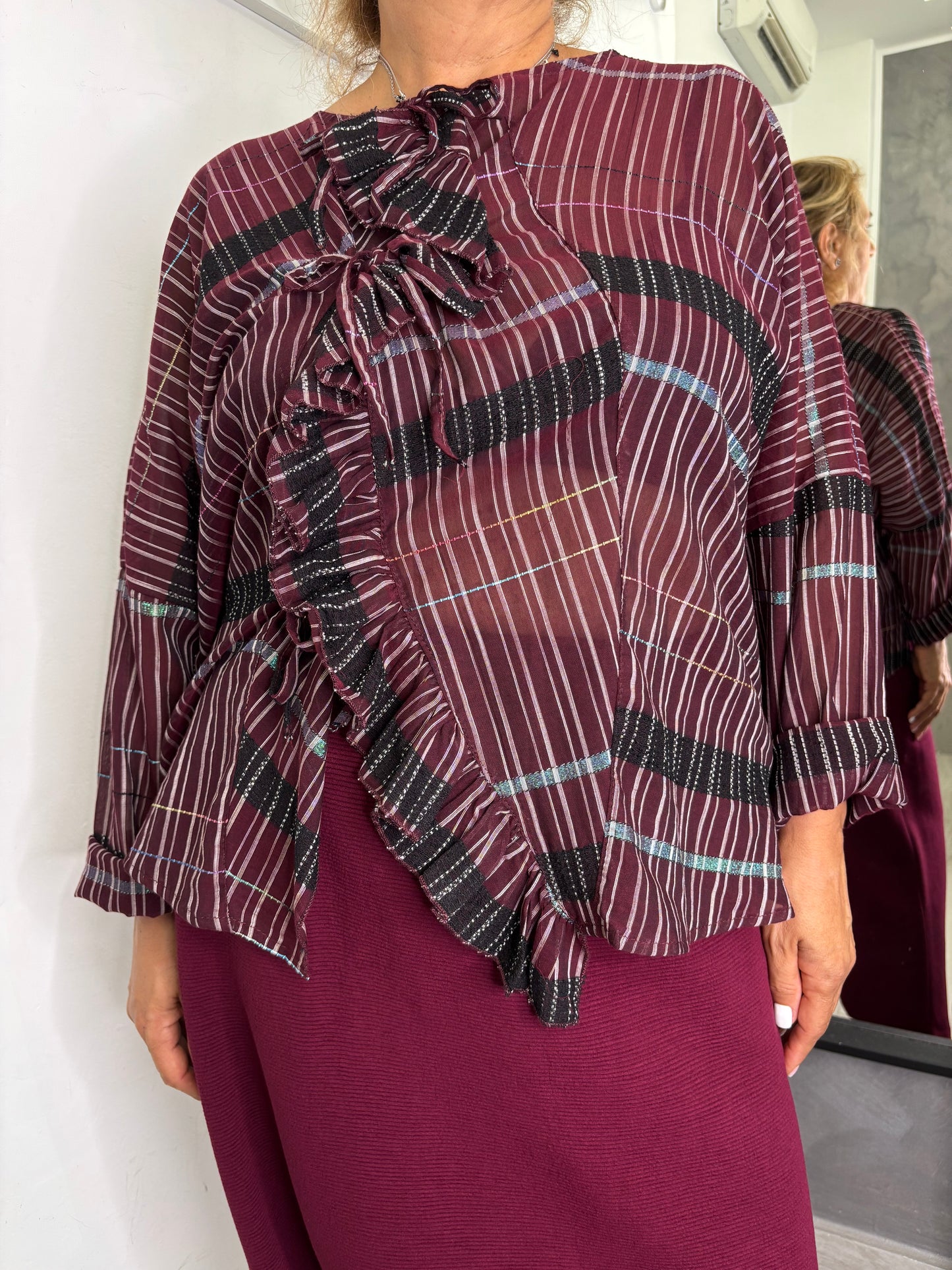 Camicia Wendy Anita Bordeaux