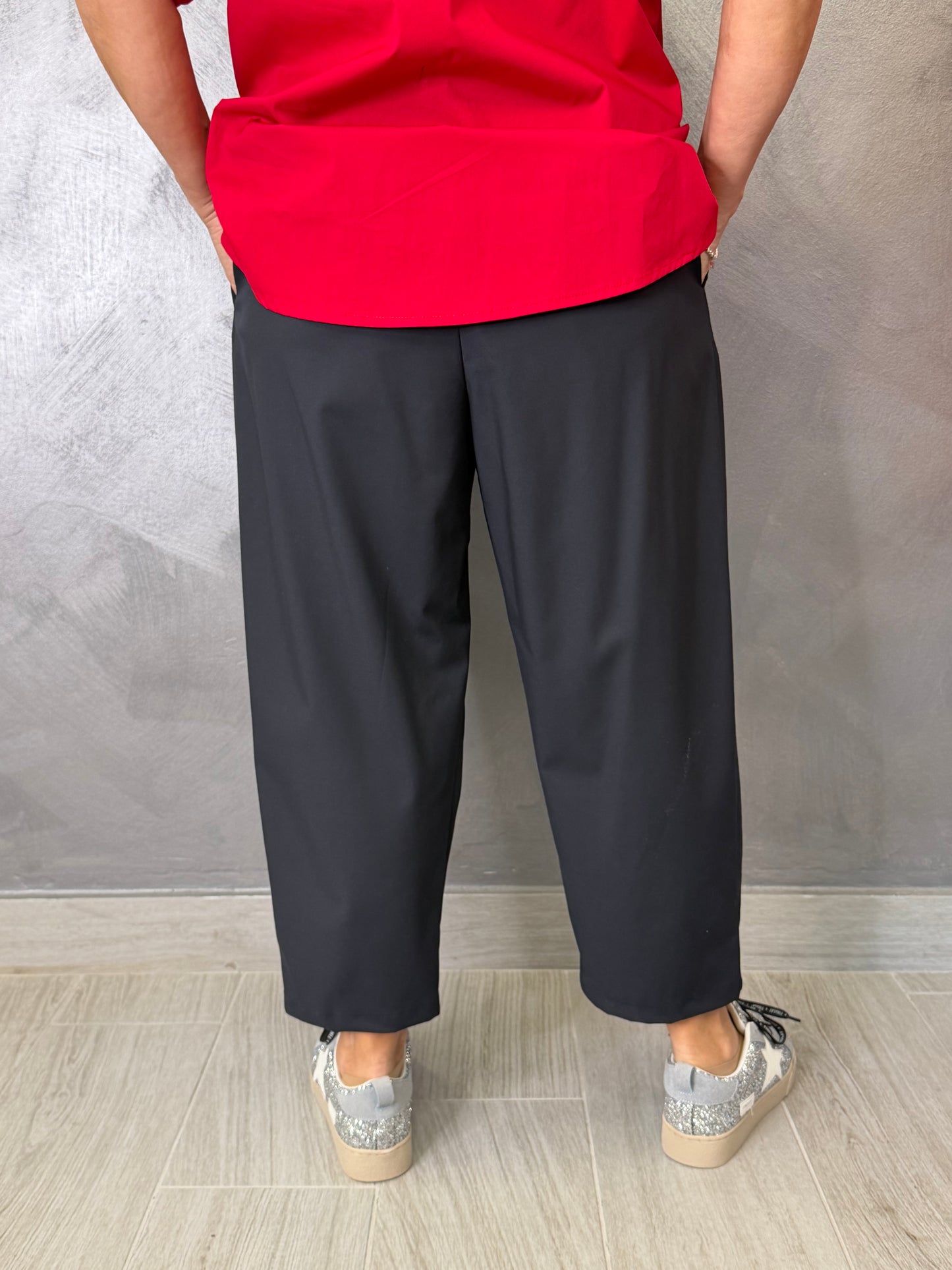 Pantalone Wendy Doppio Pareo Blu