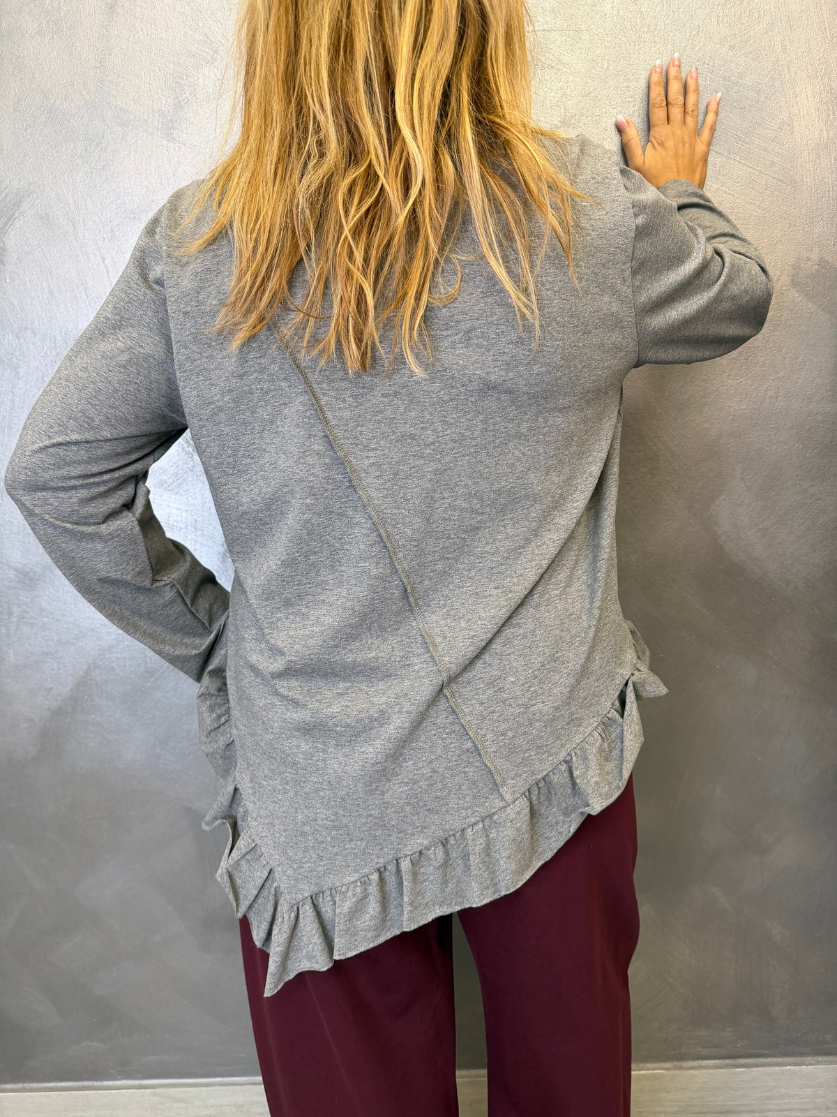 Maglia Aléa Uni Roches Grigia
