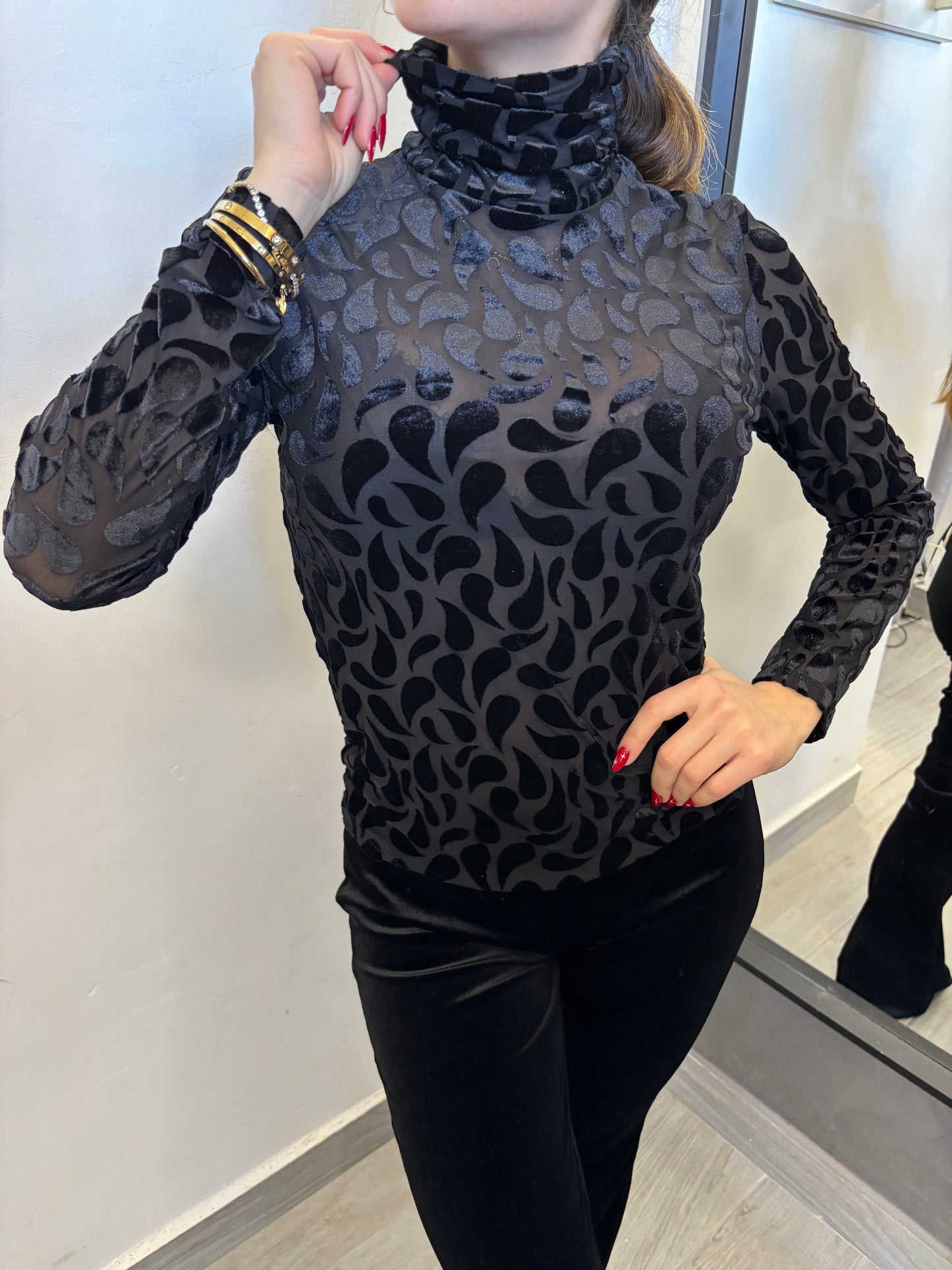 Maglia Marilyn lupetto