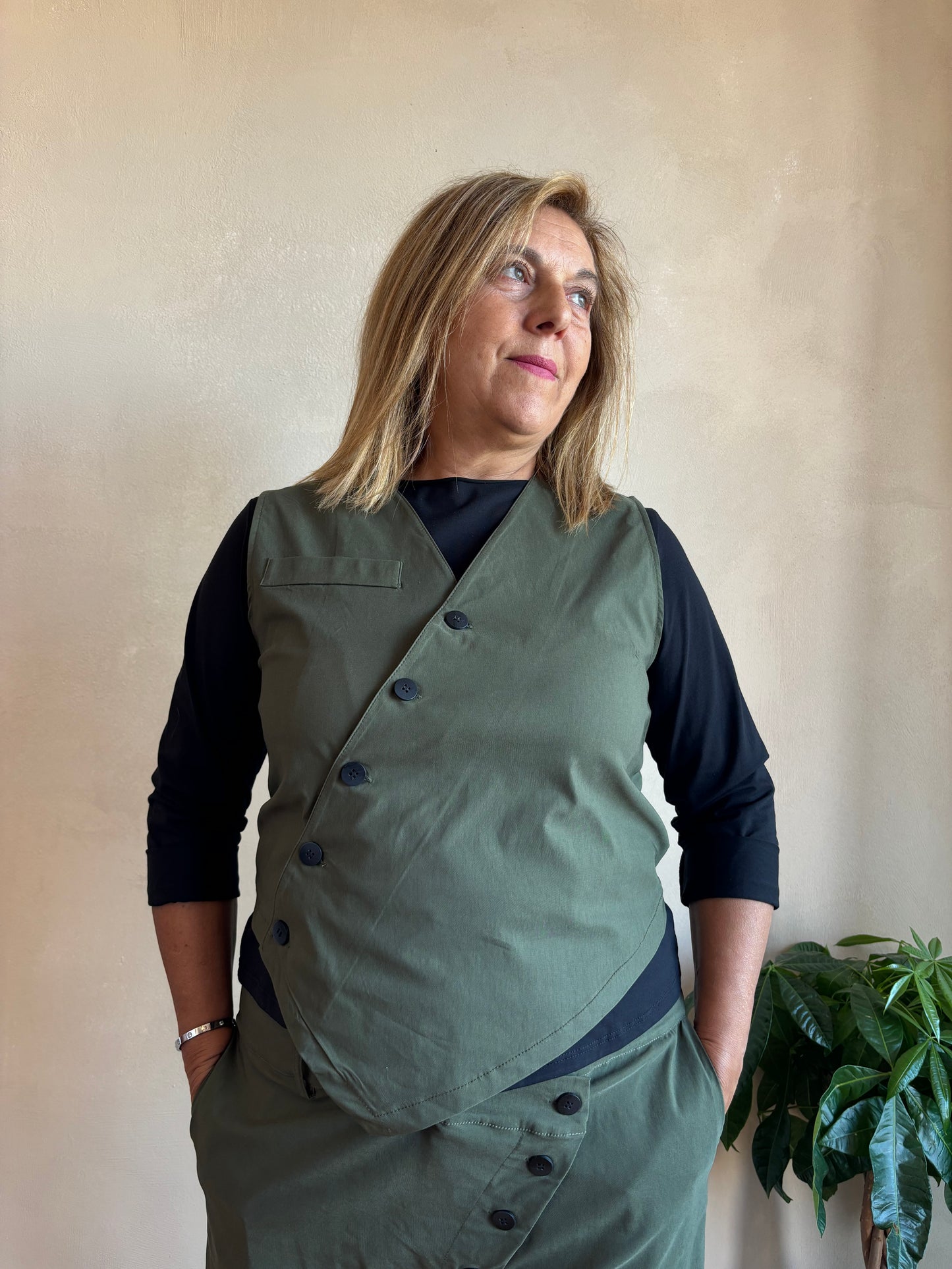 Gilet Sun Jolly Verde Militare