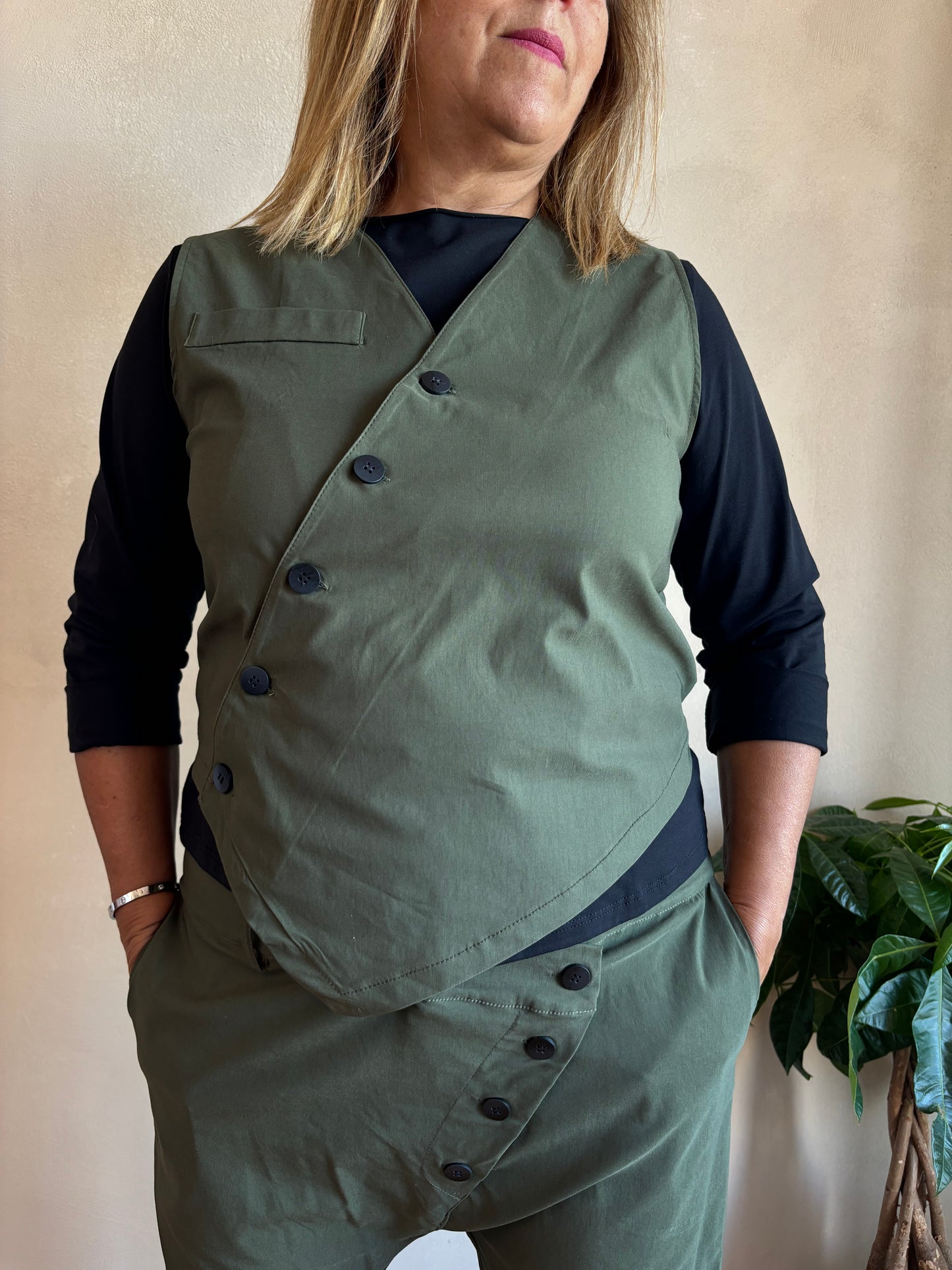 Gilet Sun Jolly Verde Militare