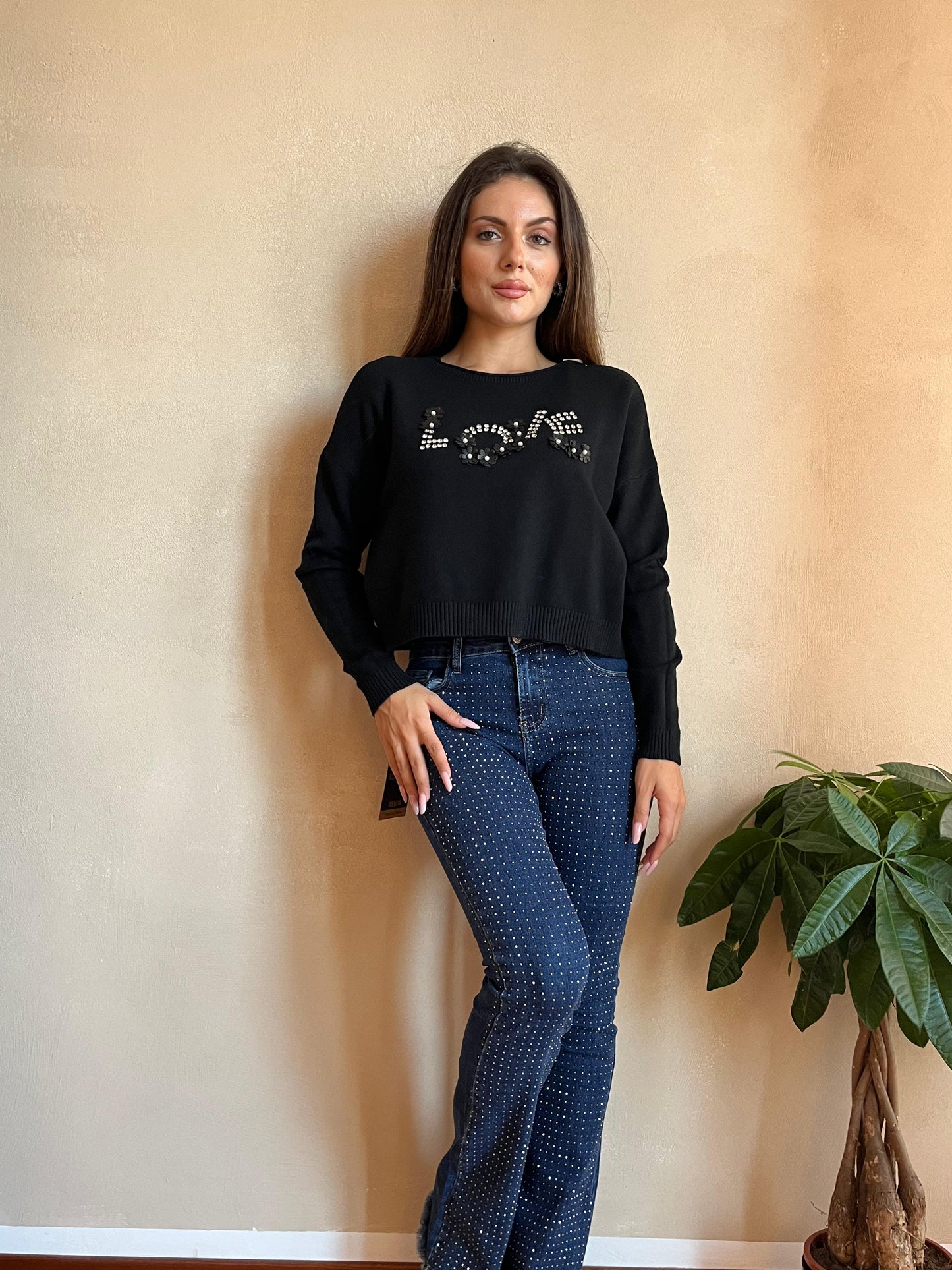 Jeans Shine A Zampa
