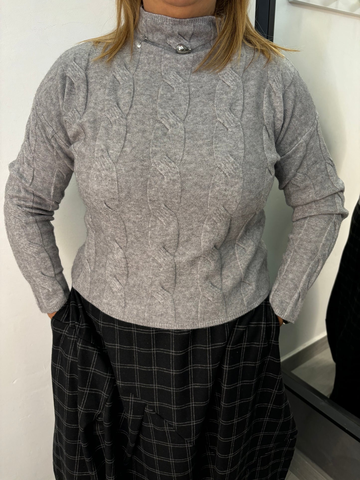 Maglione Iride Grigio