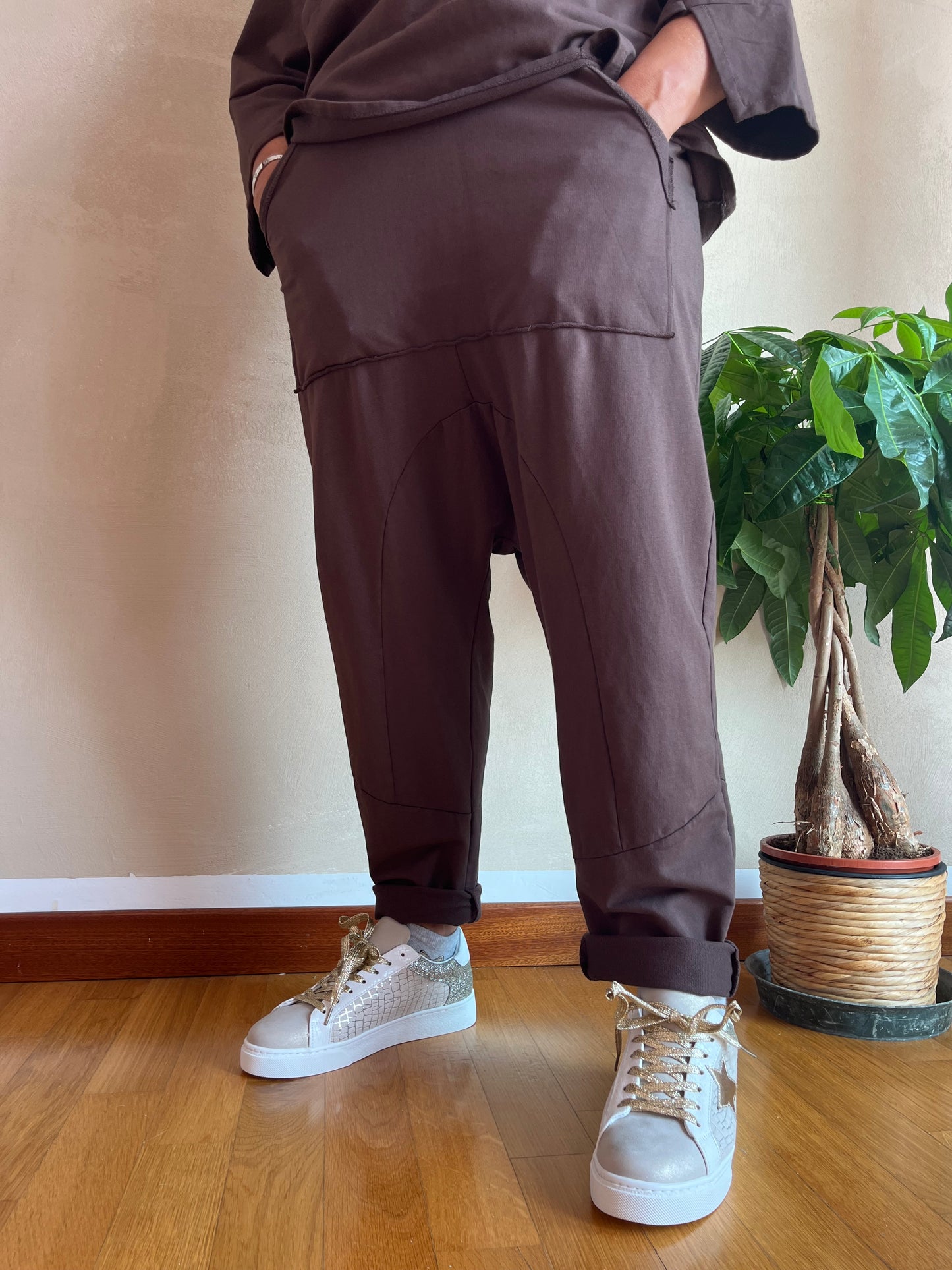 Pantalone Sun Shira Cioccolato