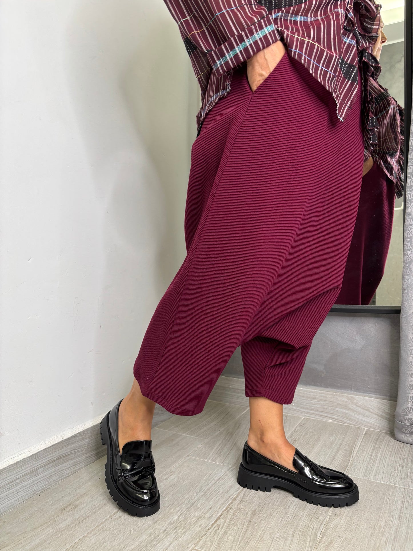 Pantalone Wendy Morgan Bordeaux