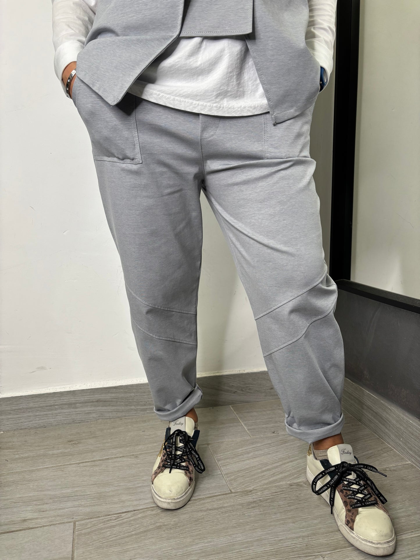 Pantalone 158C Ely Grigio