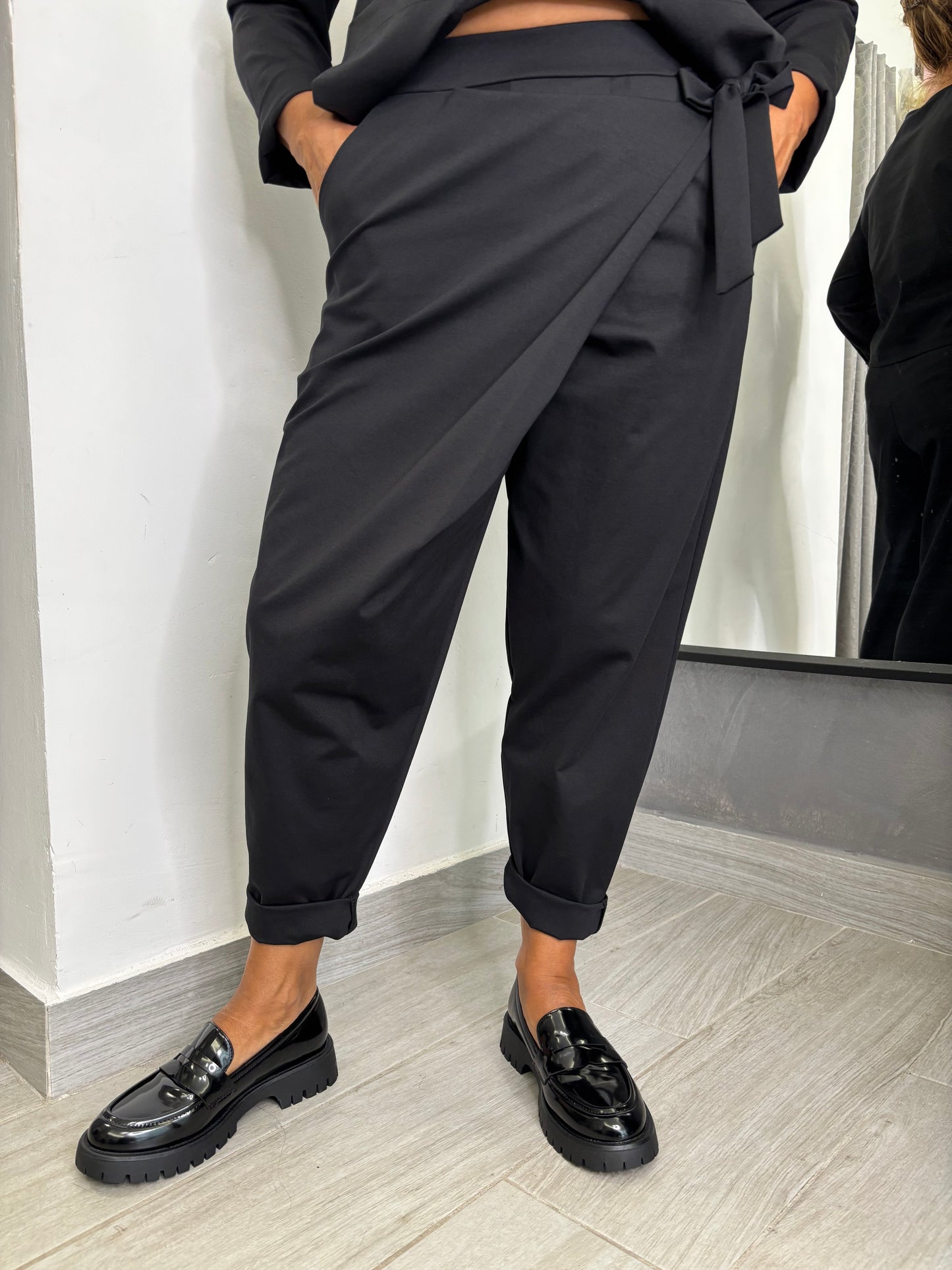 Pantalone Sun Pareo Nero