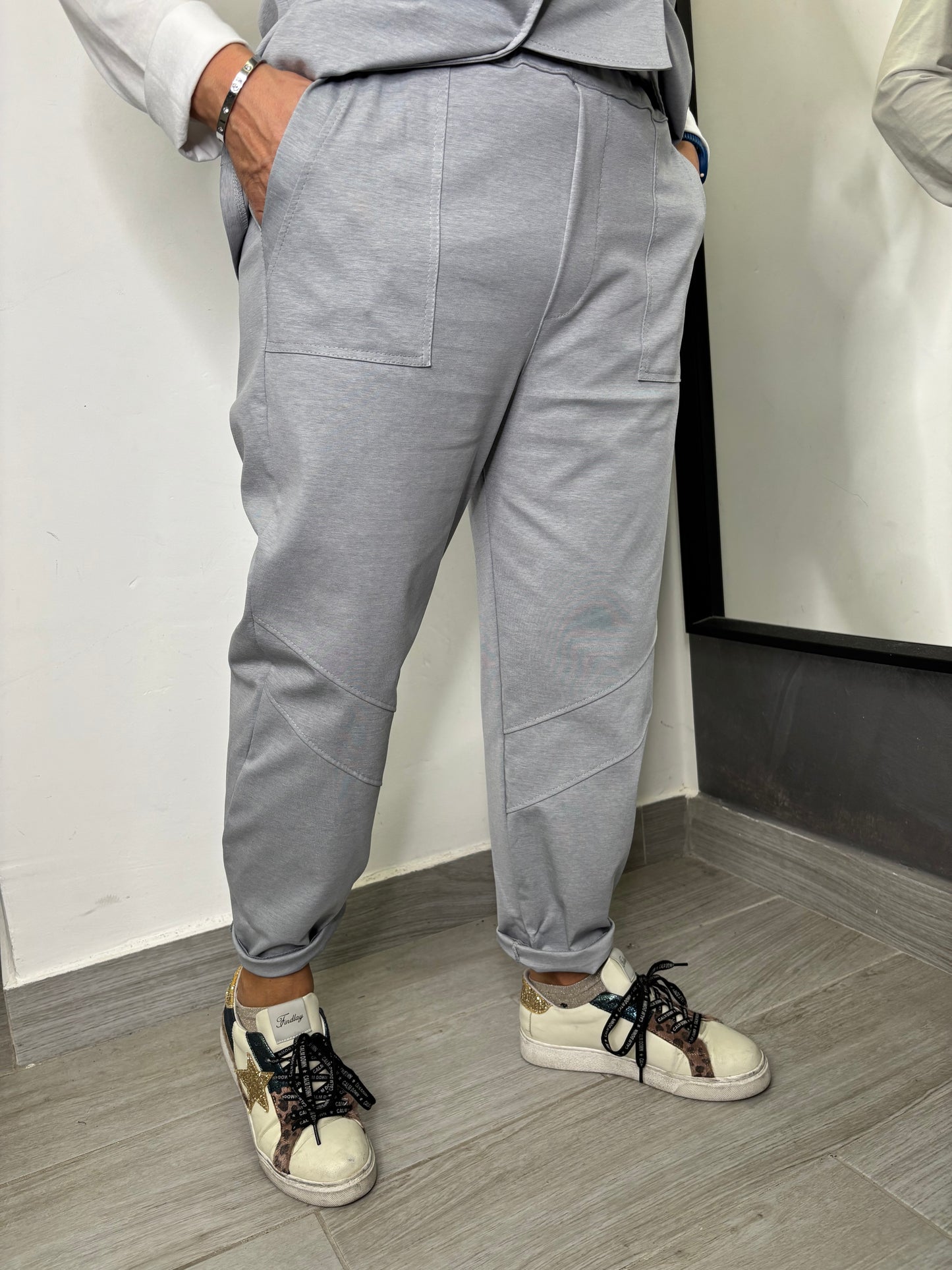 Pantalone 158C Ely Grigio