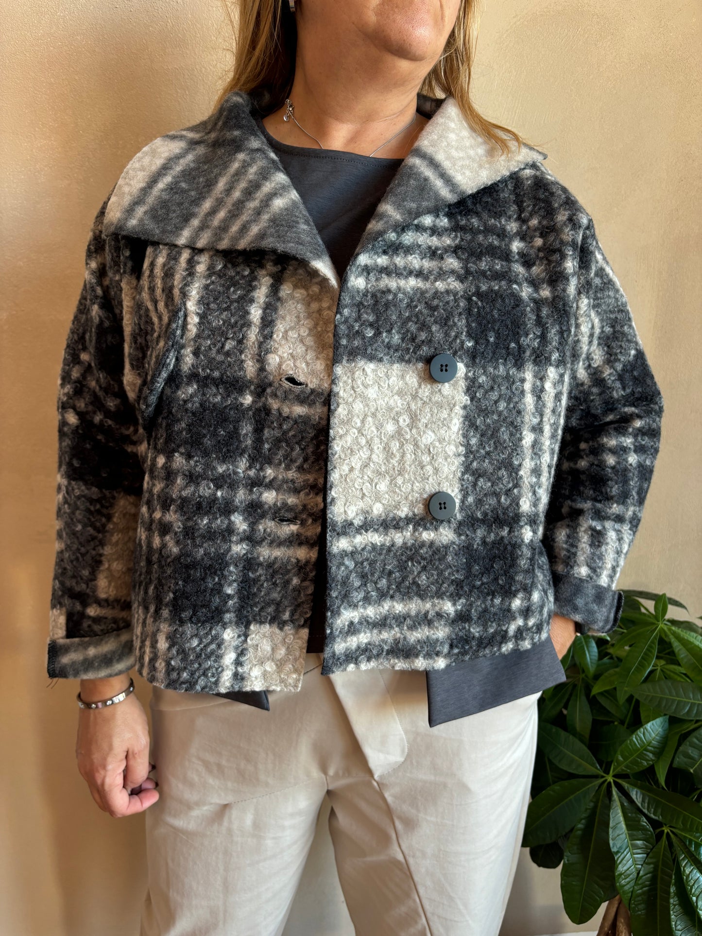 Giacca Sun Karol a Quadri