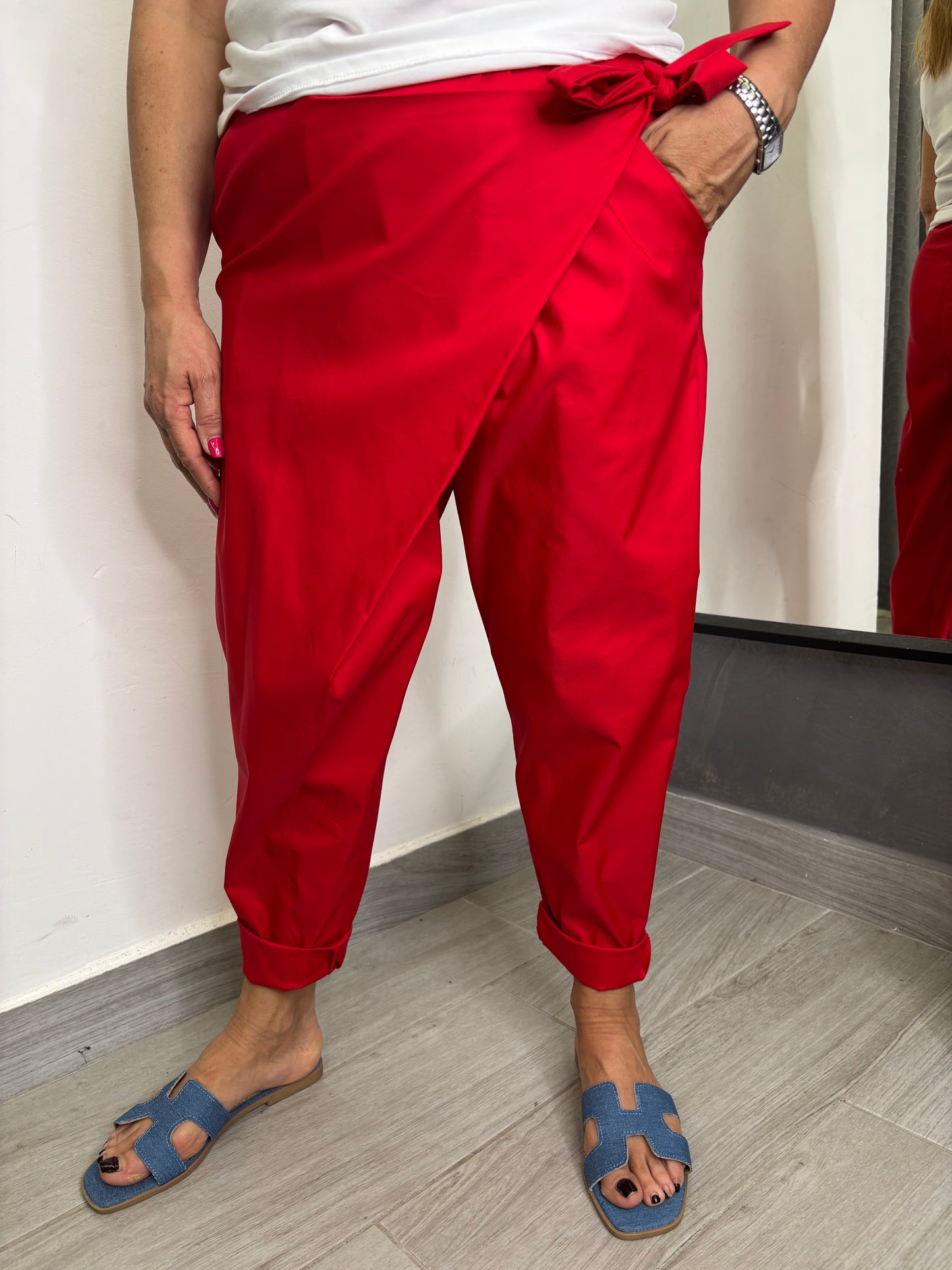 Pantalone Sun Bear Rosso