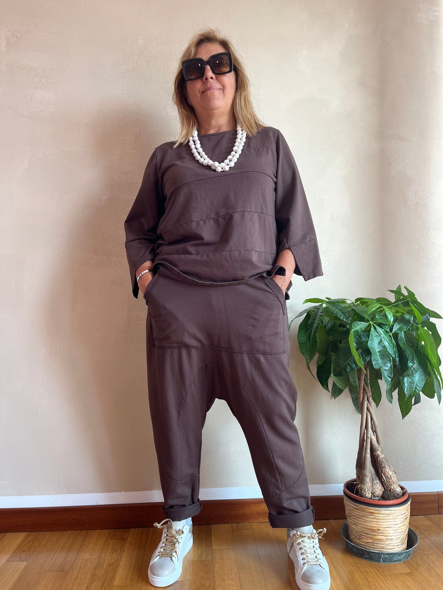 Pantalone Sun Shira Cioccolato