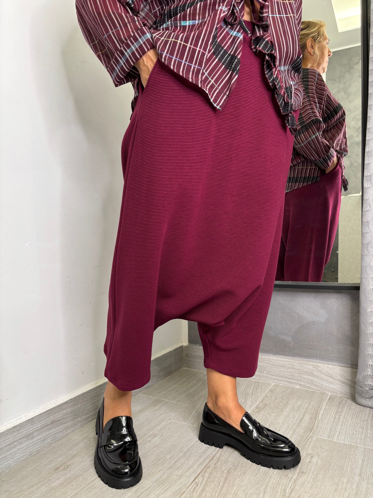 Pantalone Wendy Morgan Bordeaux