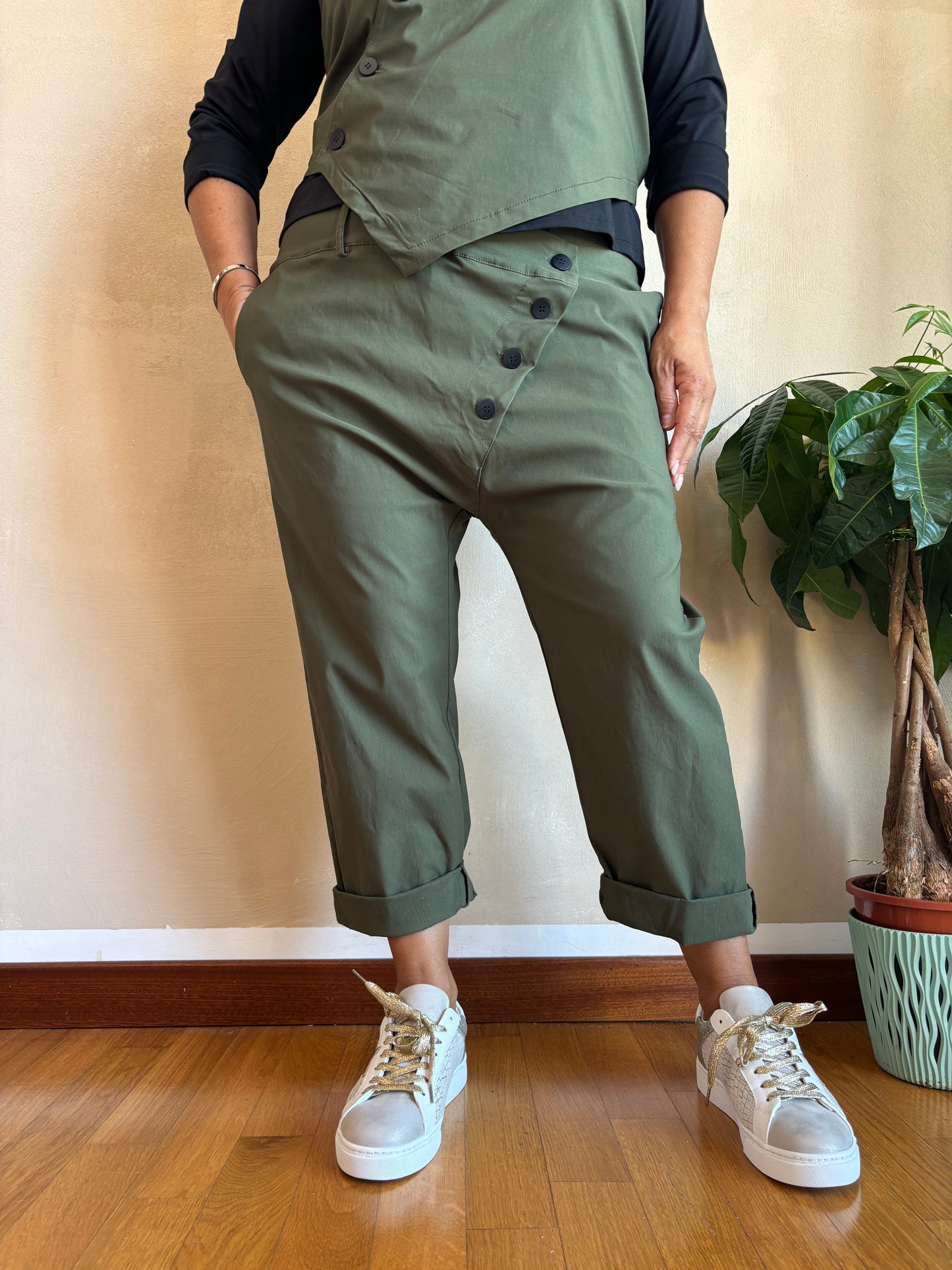 Pantalone Sun Jolly Verde Militare