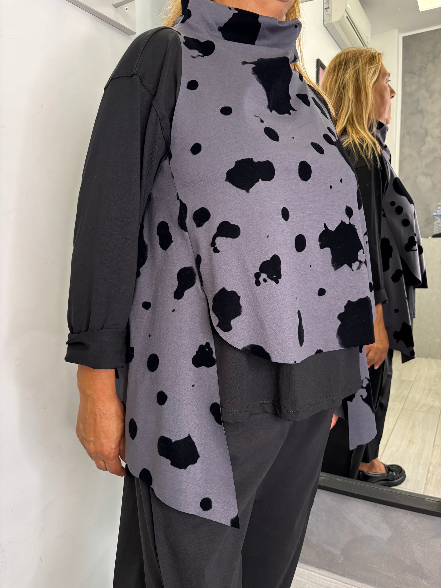 Gilet Wendy Murales Grigio