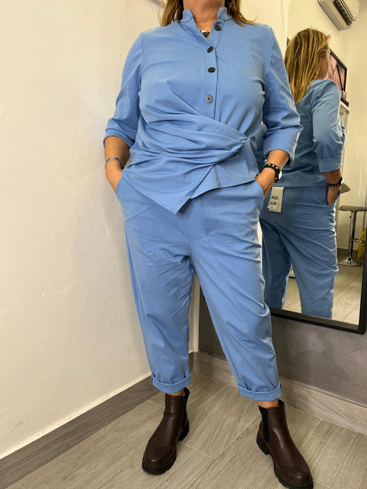 Pantalone Sun Agata Azzurro
