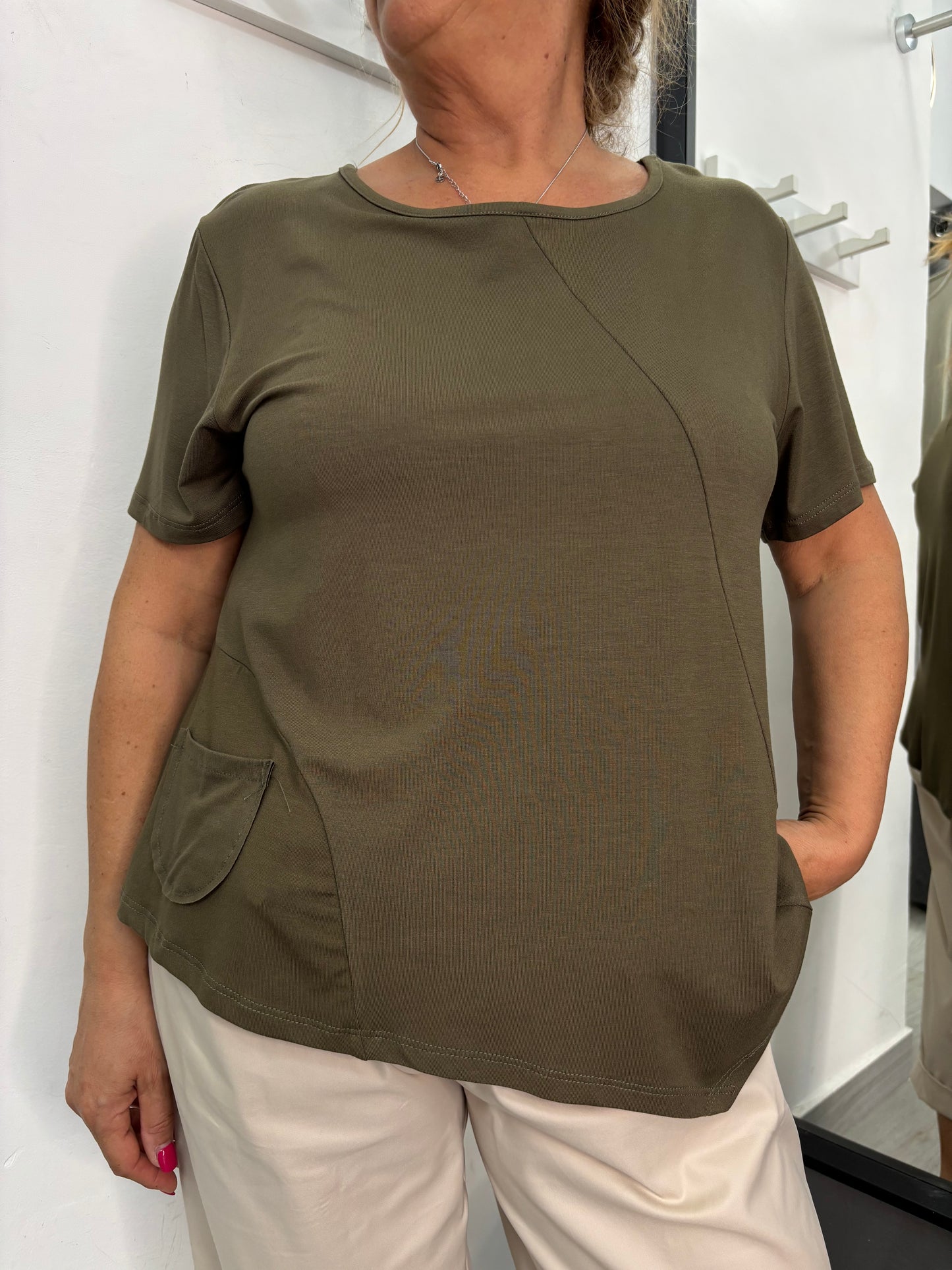 Maglia 158C Ambra Verde Militare