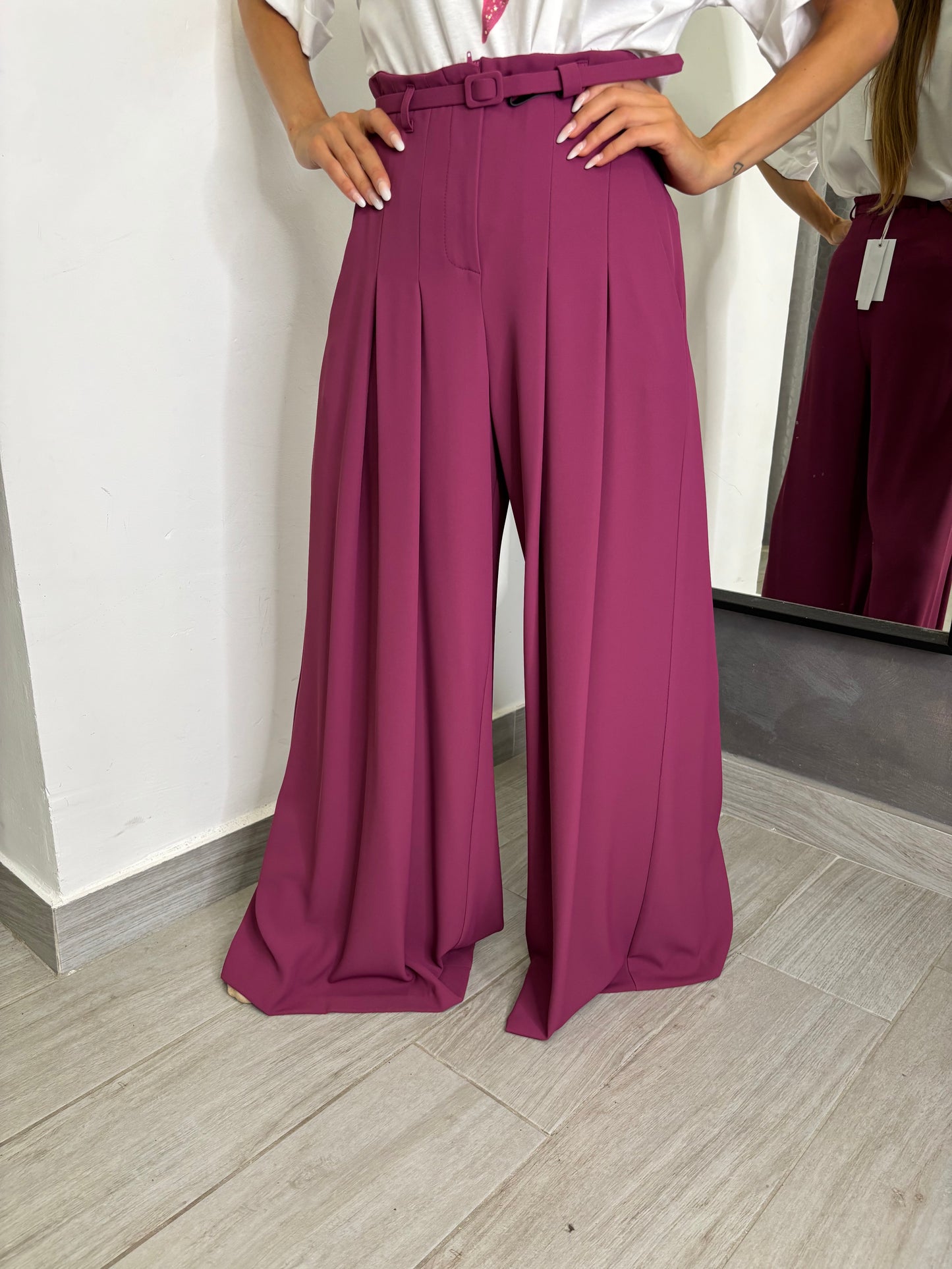Pantalone Magenta Imperial