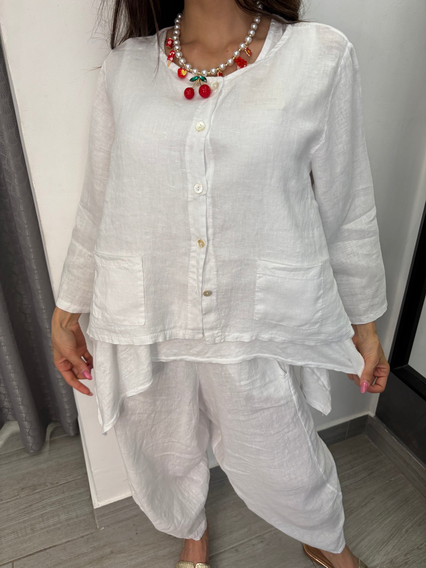 Giacca Nilo Bianca