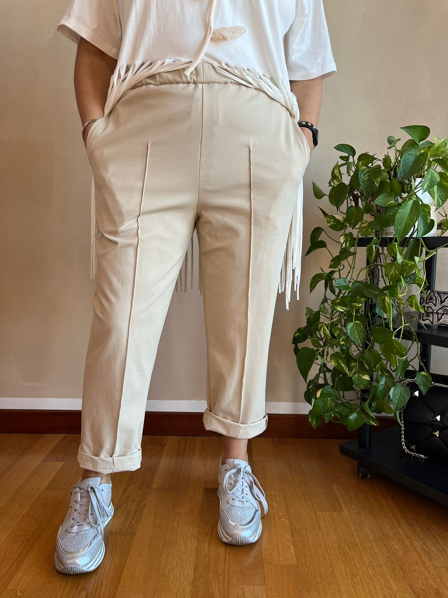Pantalone Wendy Dorian Beige