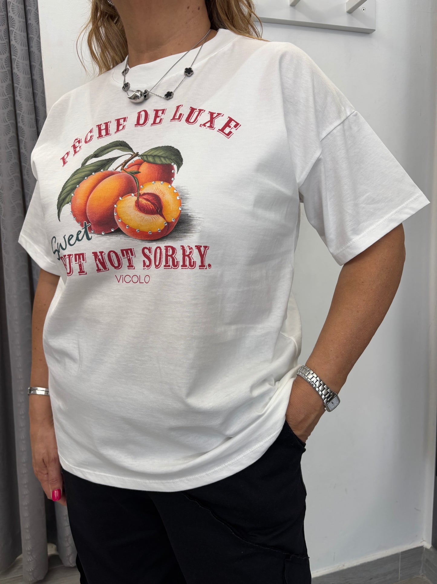 T-Shirt Peche De Luxe Vicolo