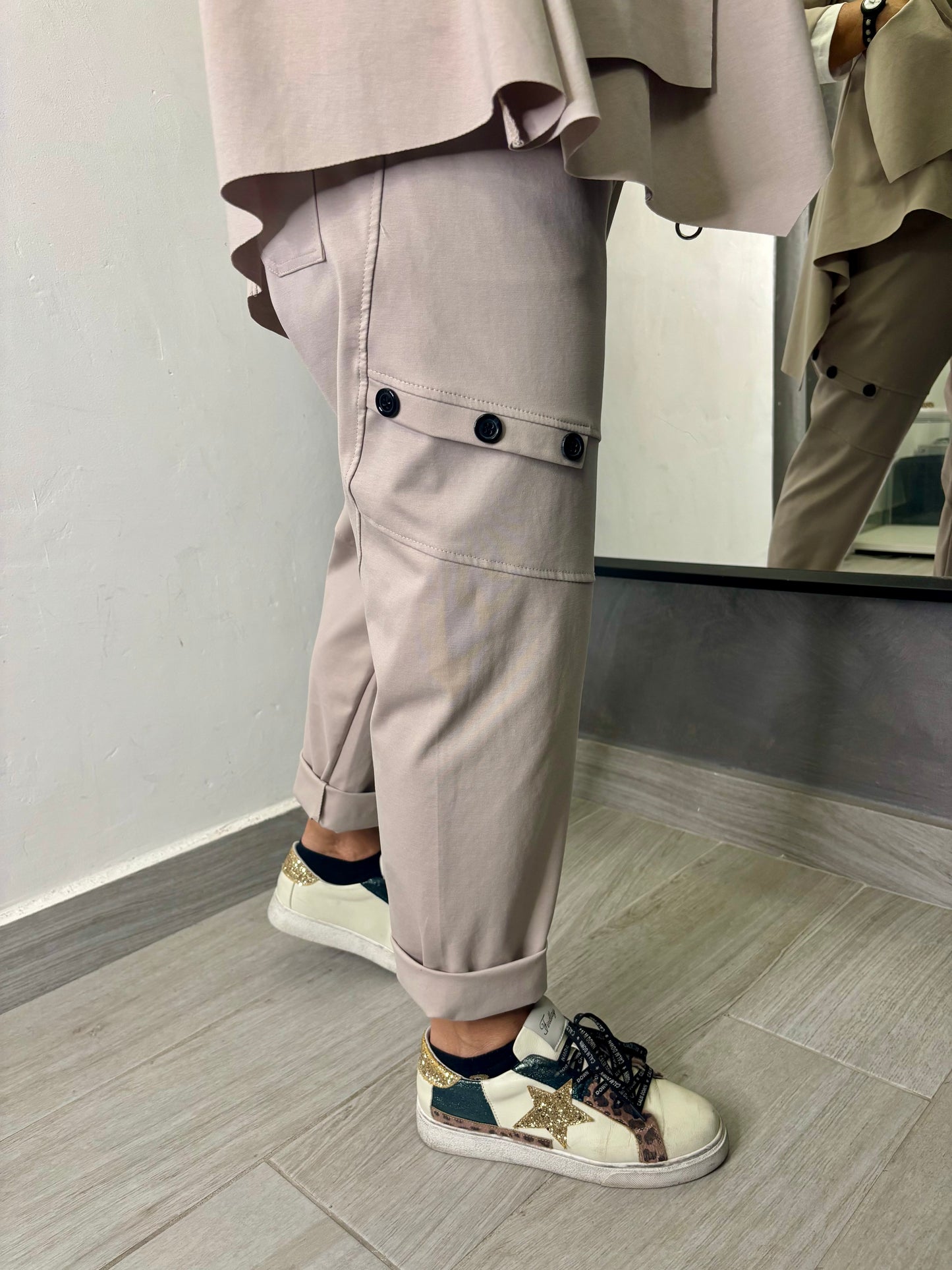 Pantalone 158C Lucilla Beige