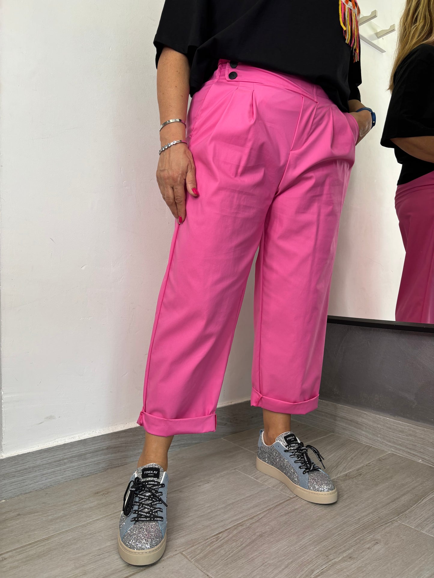 Pantalone Sun Fabiana Fucsia