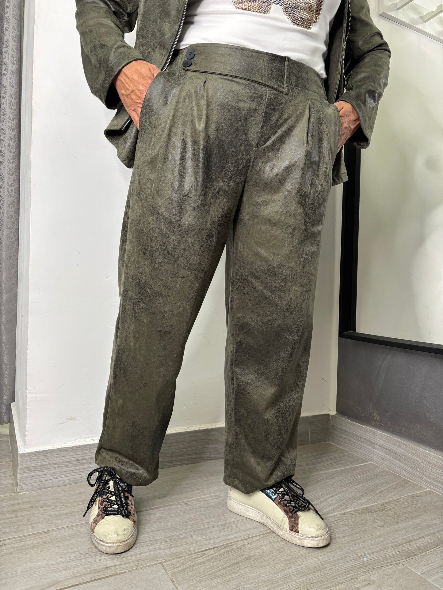 Pantalone Sun Dainetto Verde Militare