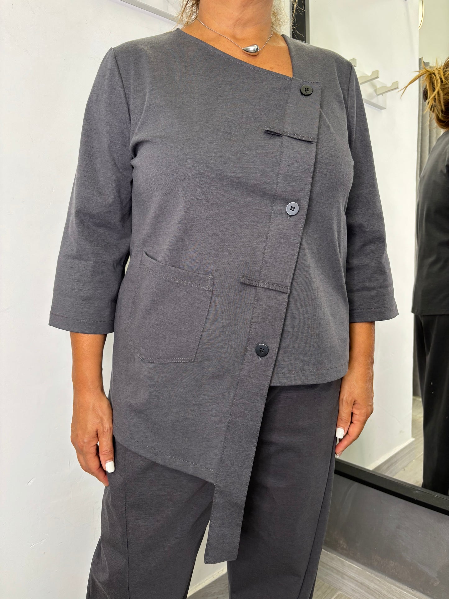 Casacca Sun Olivia Grigio Scuro