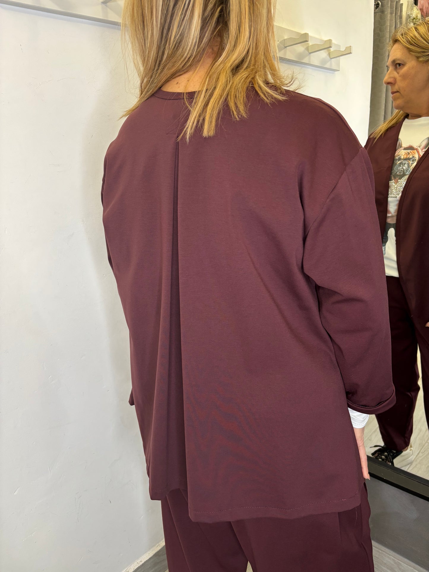 Giacca Wendy Giuditta Bordeaux