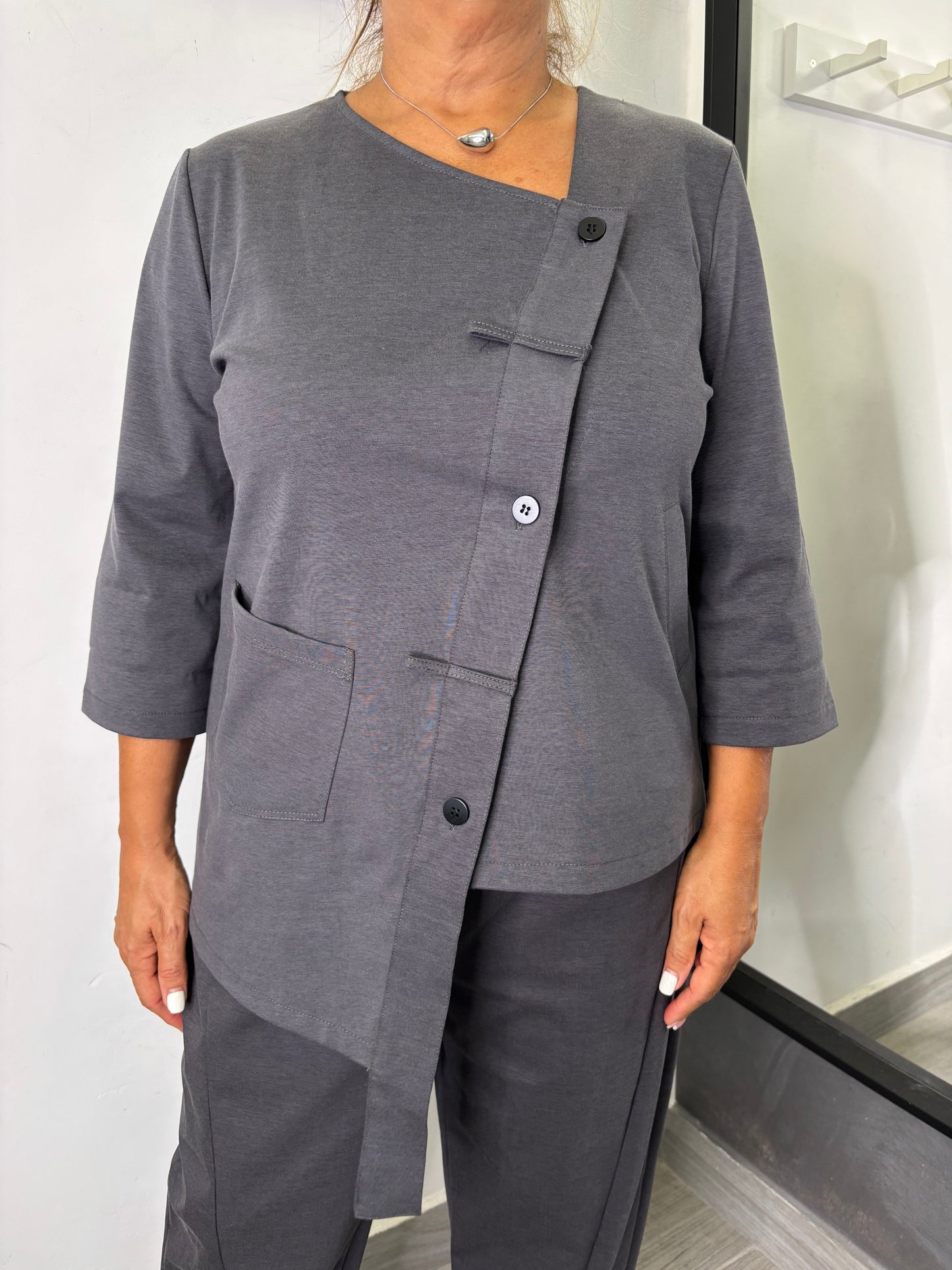 Casacca Sun Olivia Grigio Scuro