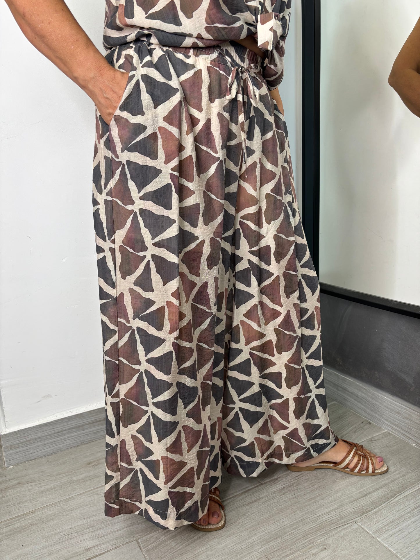 Pantalone Grace Marrone