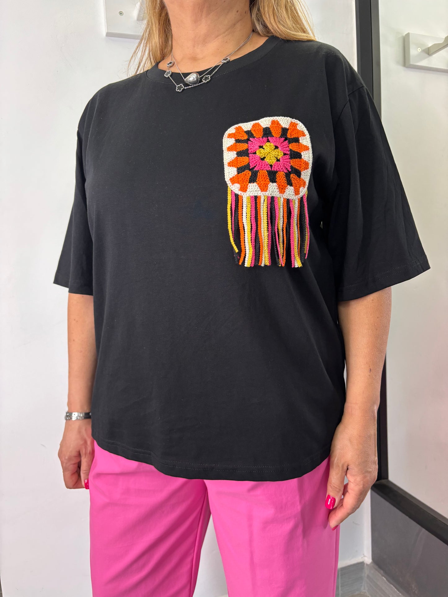T-shirt Cloe Nera