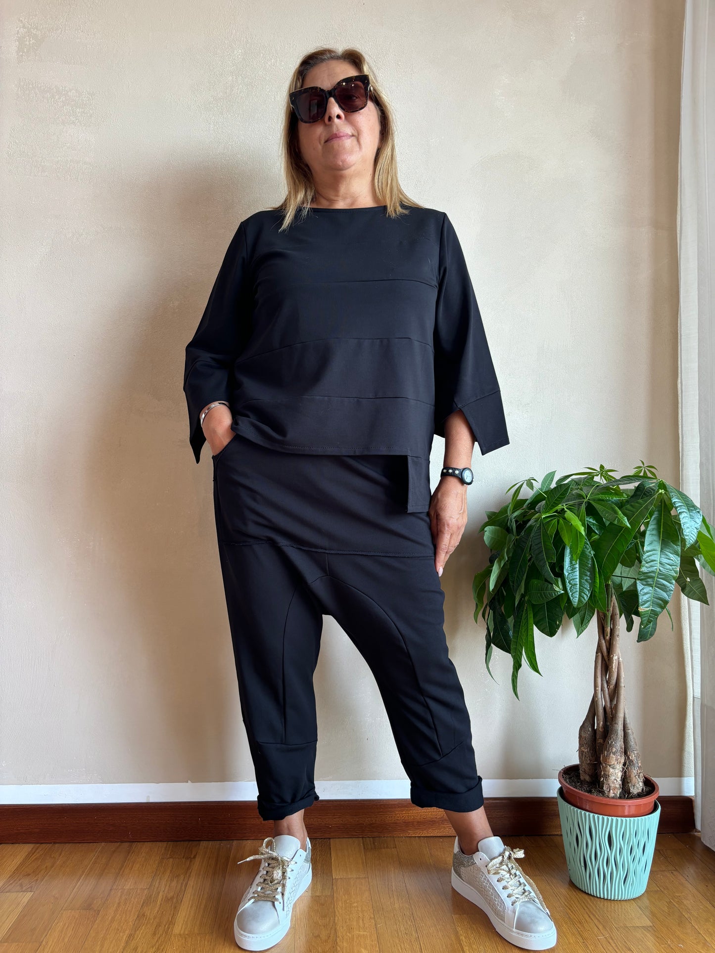 Pantalone Sun Shira Nero