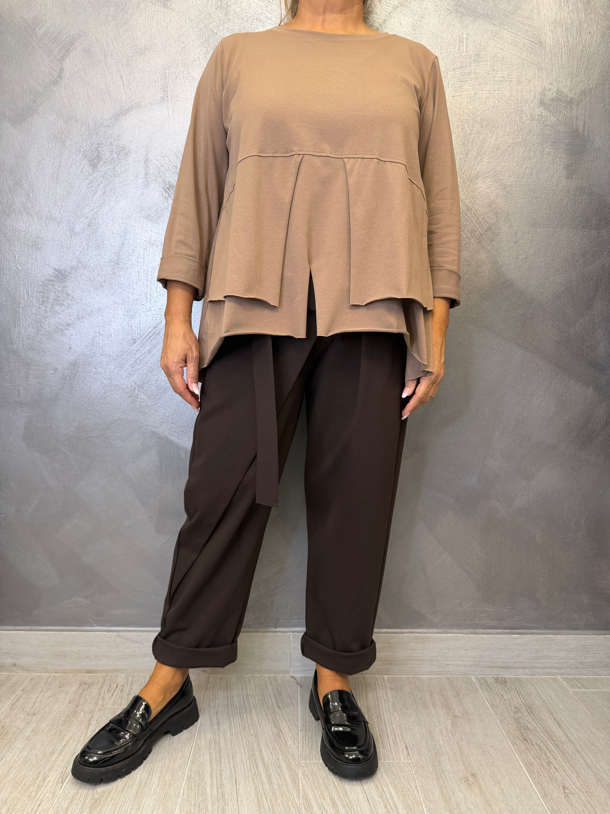 Maglia 158C Elettra Tortora