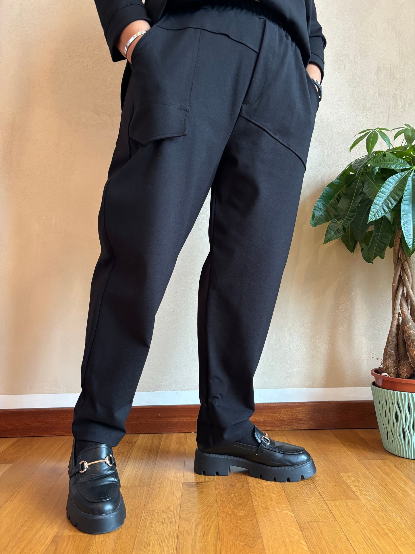 Pantalone 158C Attila Nero