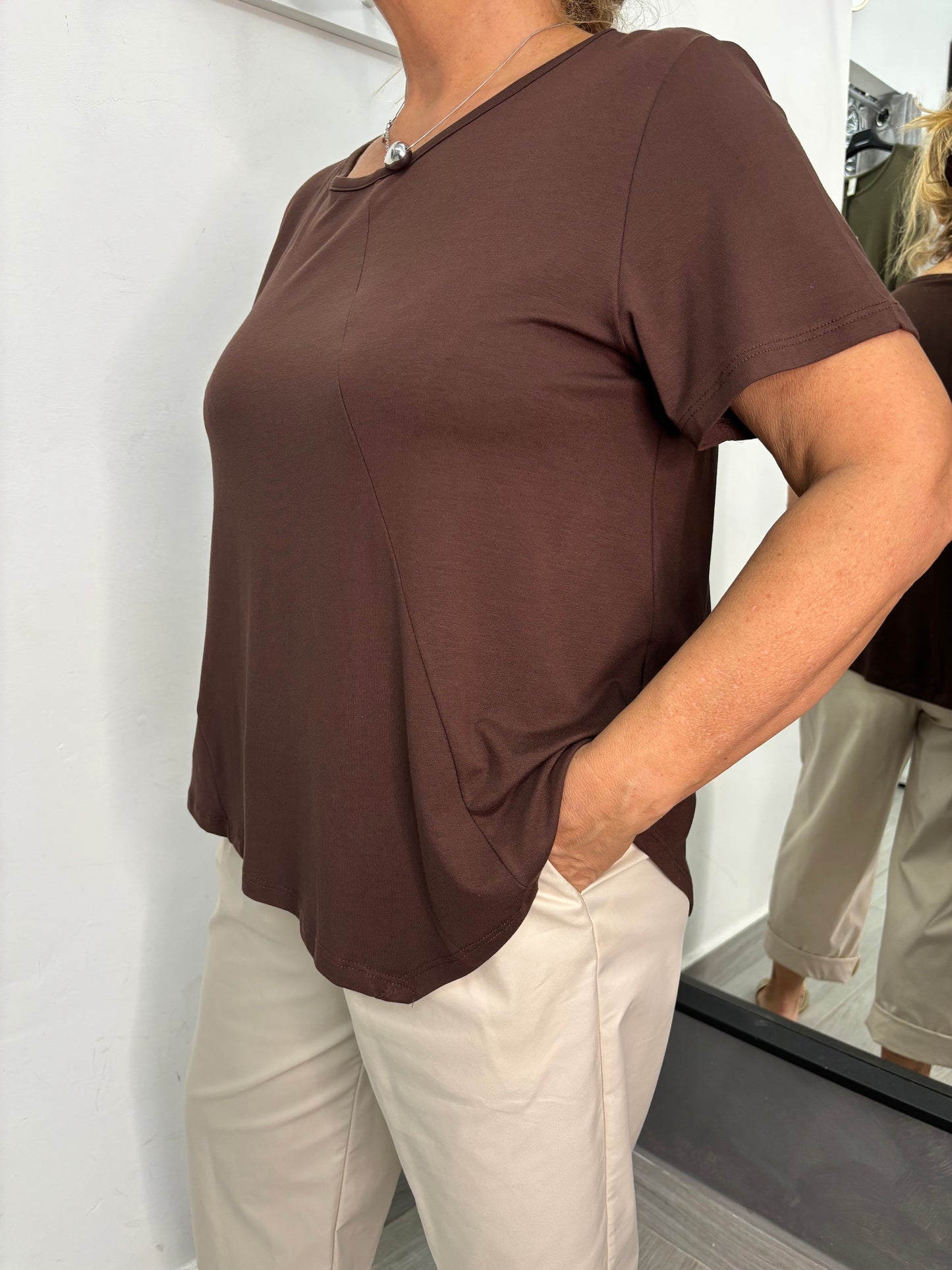 Maglia 158C Ambra Marrone