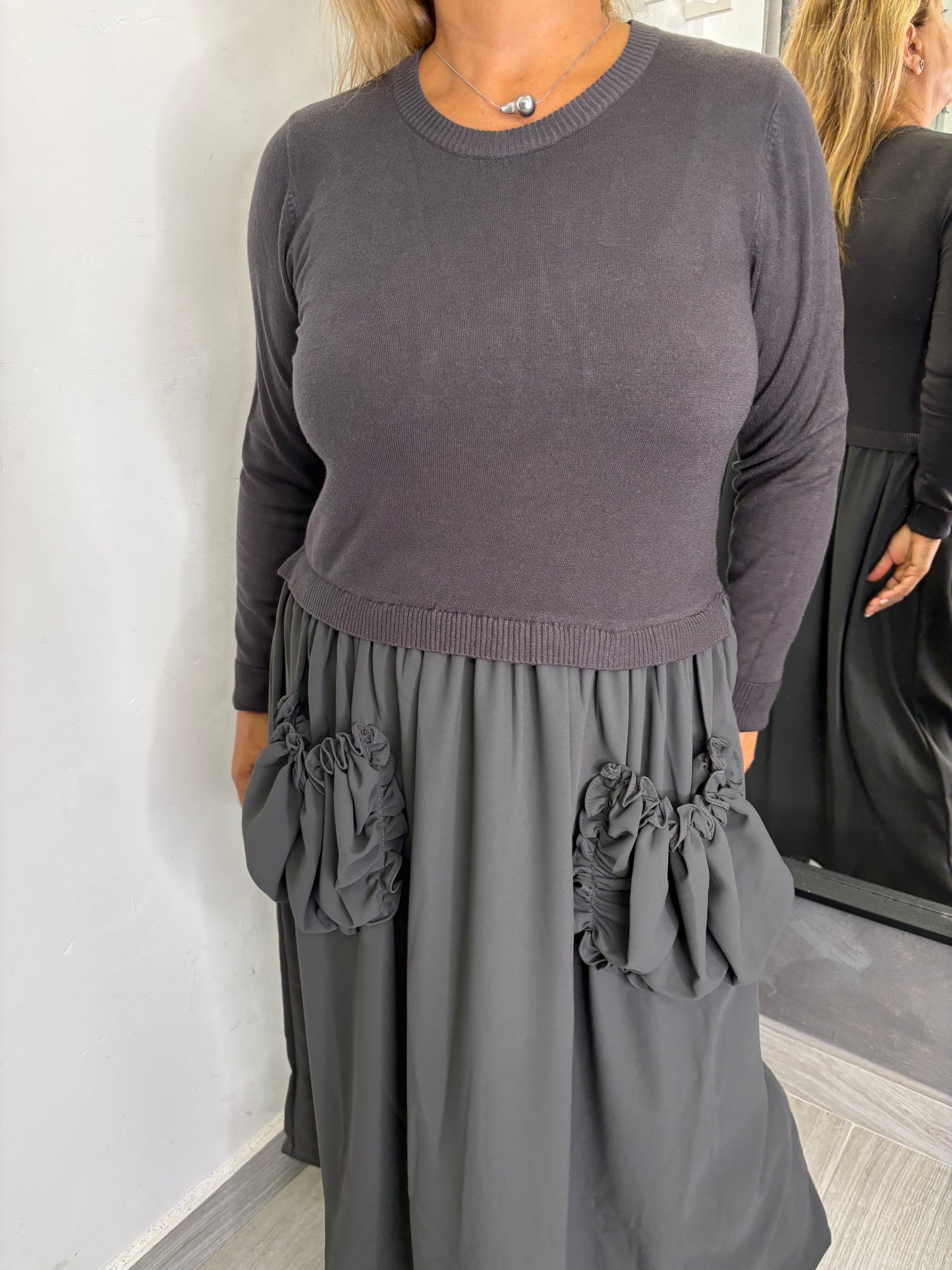 Abito Tabata Grigio