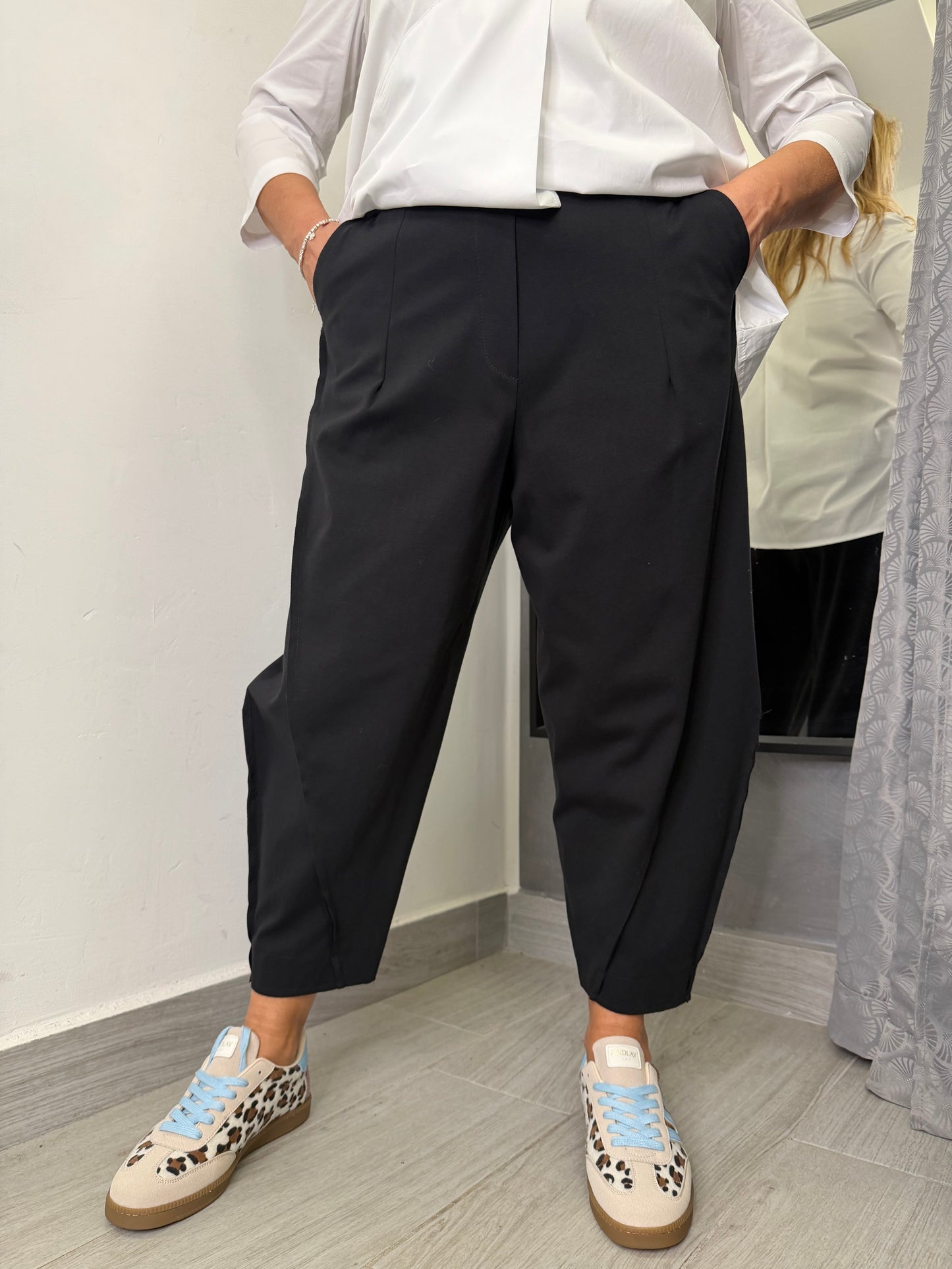 Pantalone Wendy Balloon Nero
