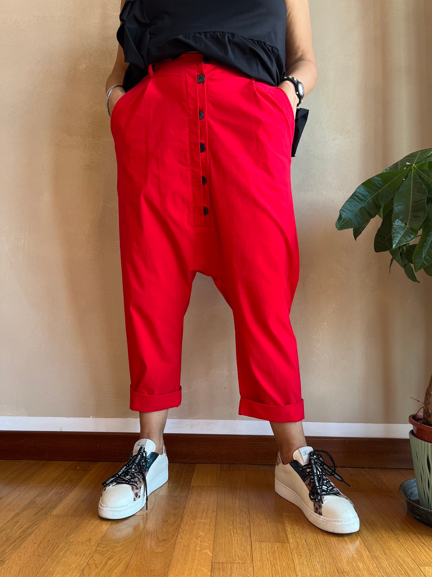 Pantalone Sun Pik Rosso